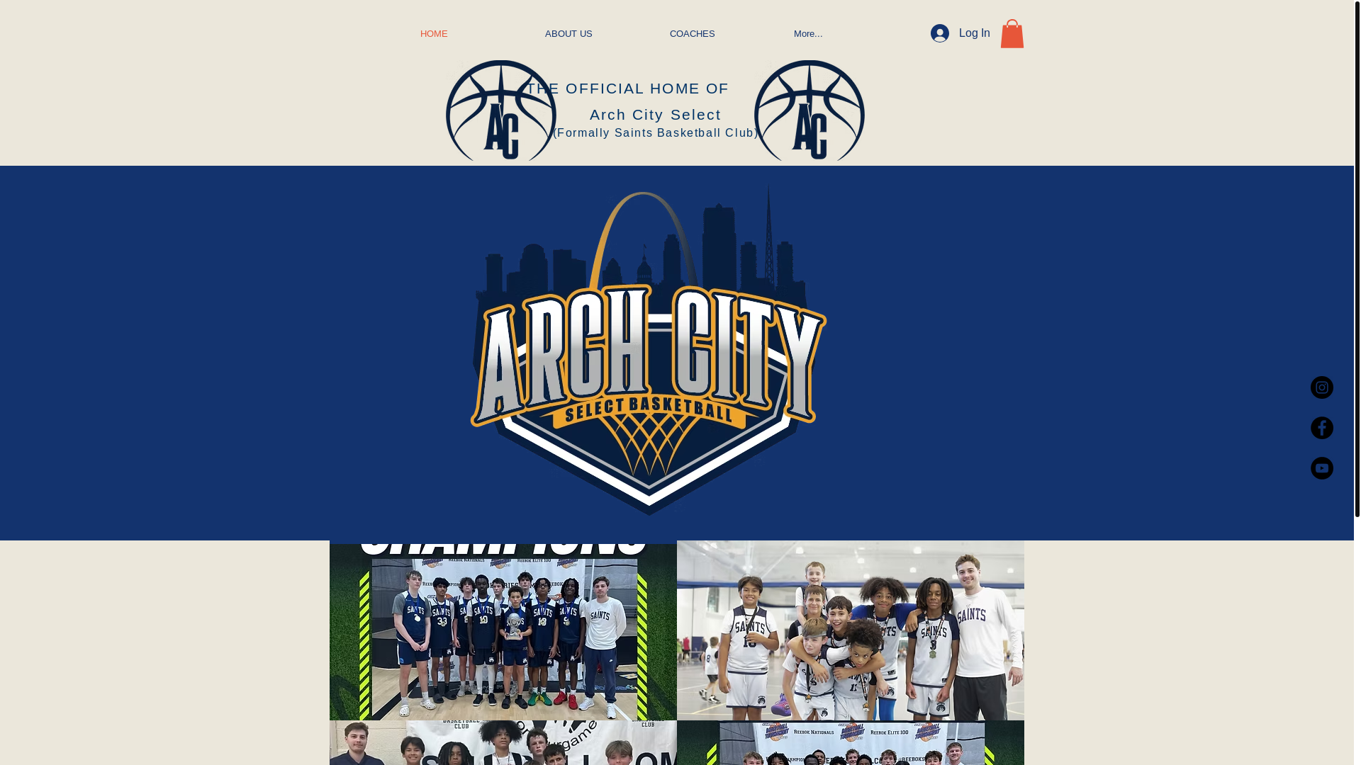 website screenshot of https://archcityselect.com/
