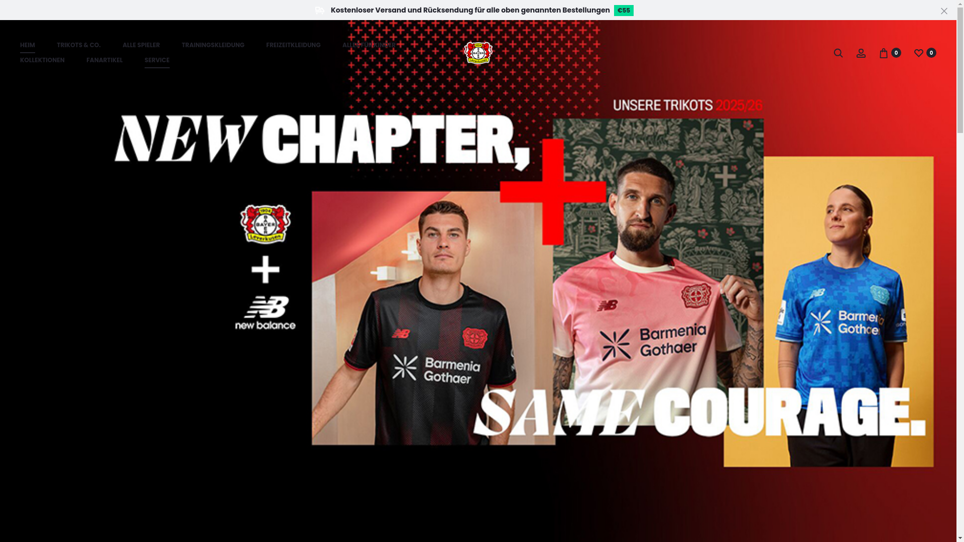 website screenshot of https://www.bayer-04.com.de/