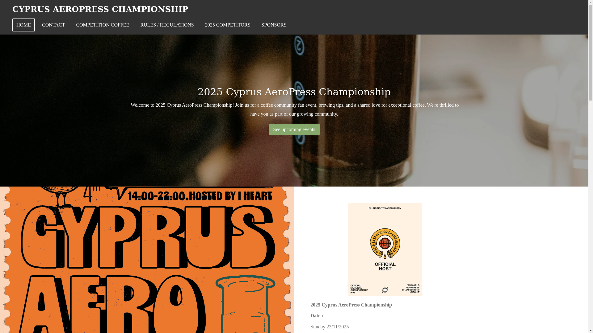 website screenshot of https://cyprusaeropresschampioship.com/