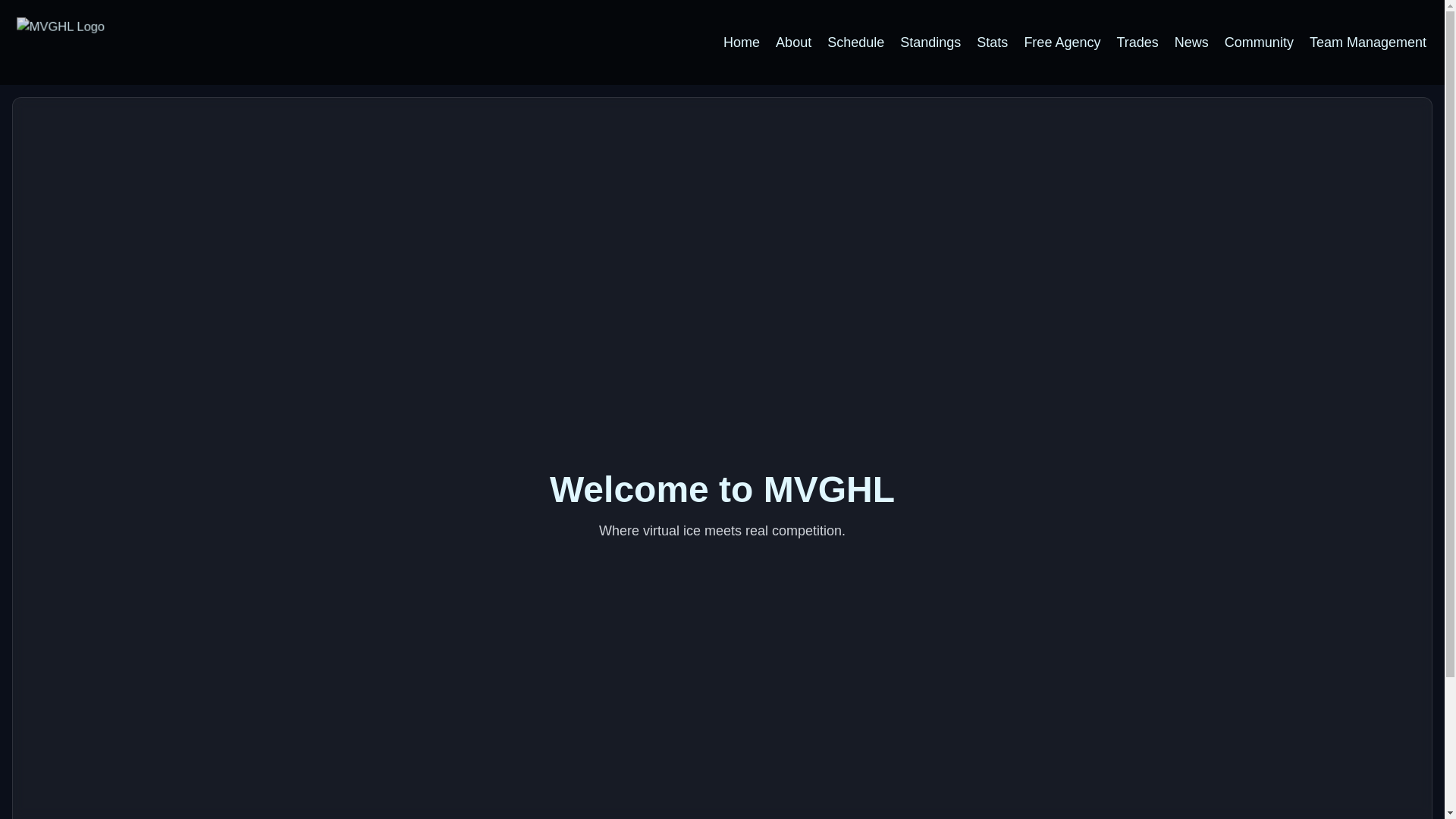 website screenshot of https://hockeysite2.pages.dev/