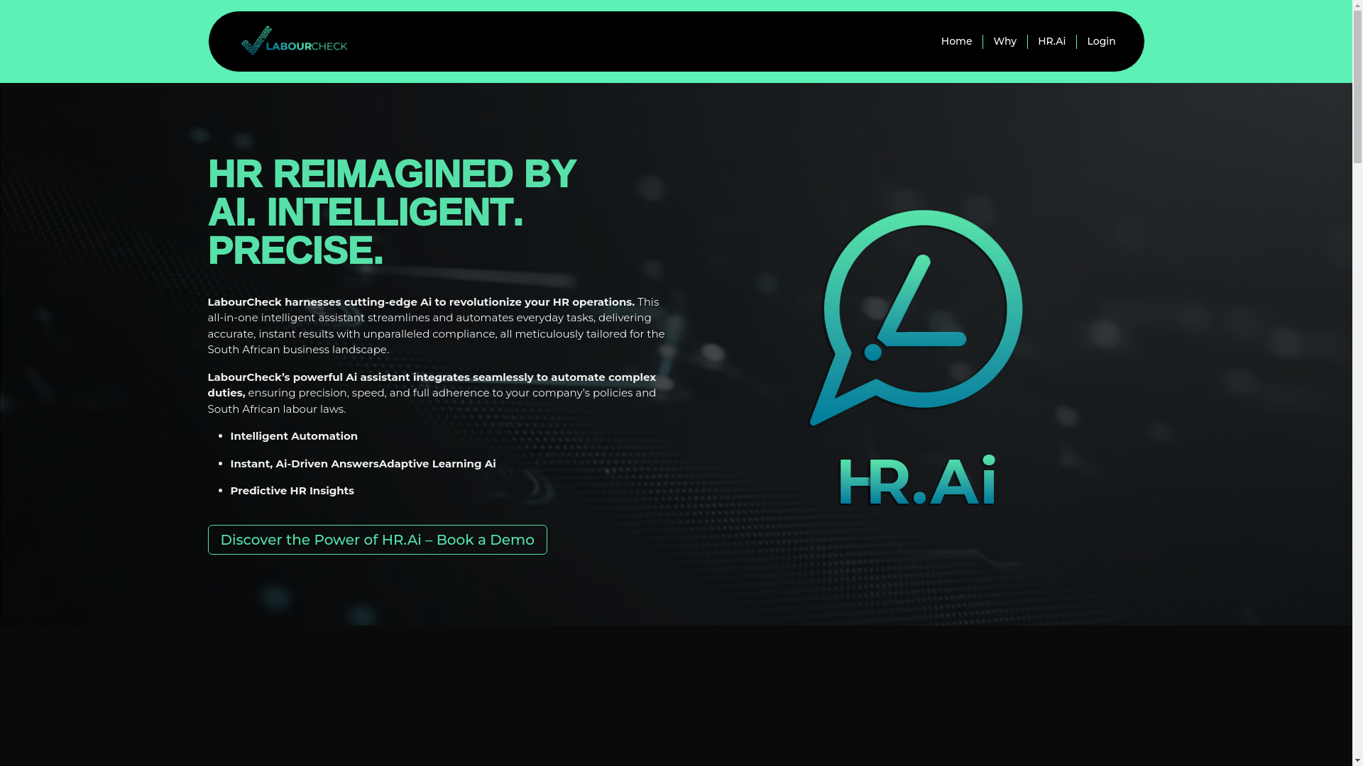 website screenshot of https://labourcheck.co.za/