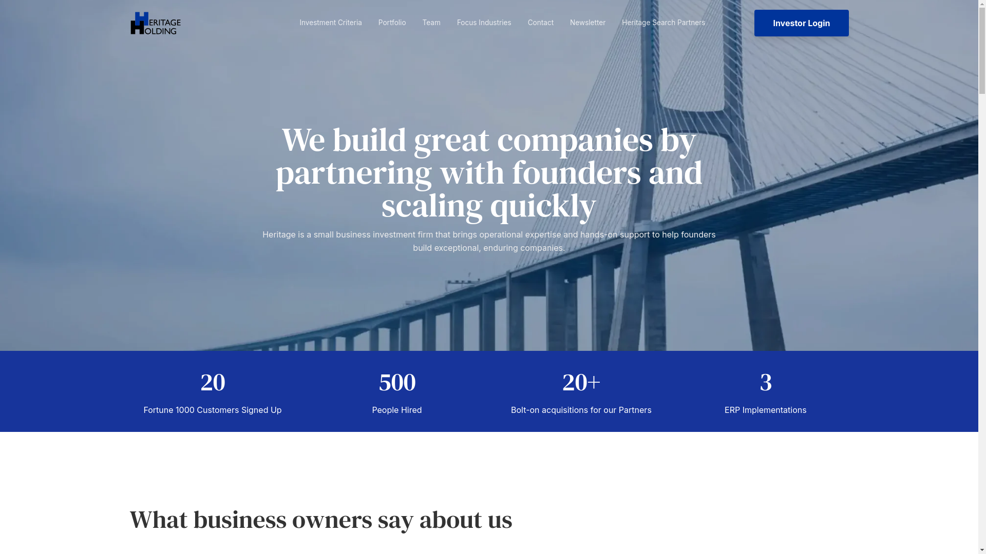 website screenshot of https://winchestermech.com/