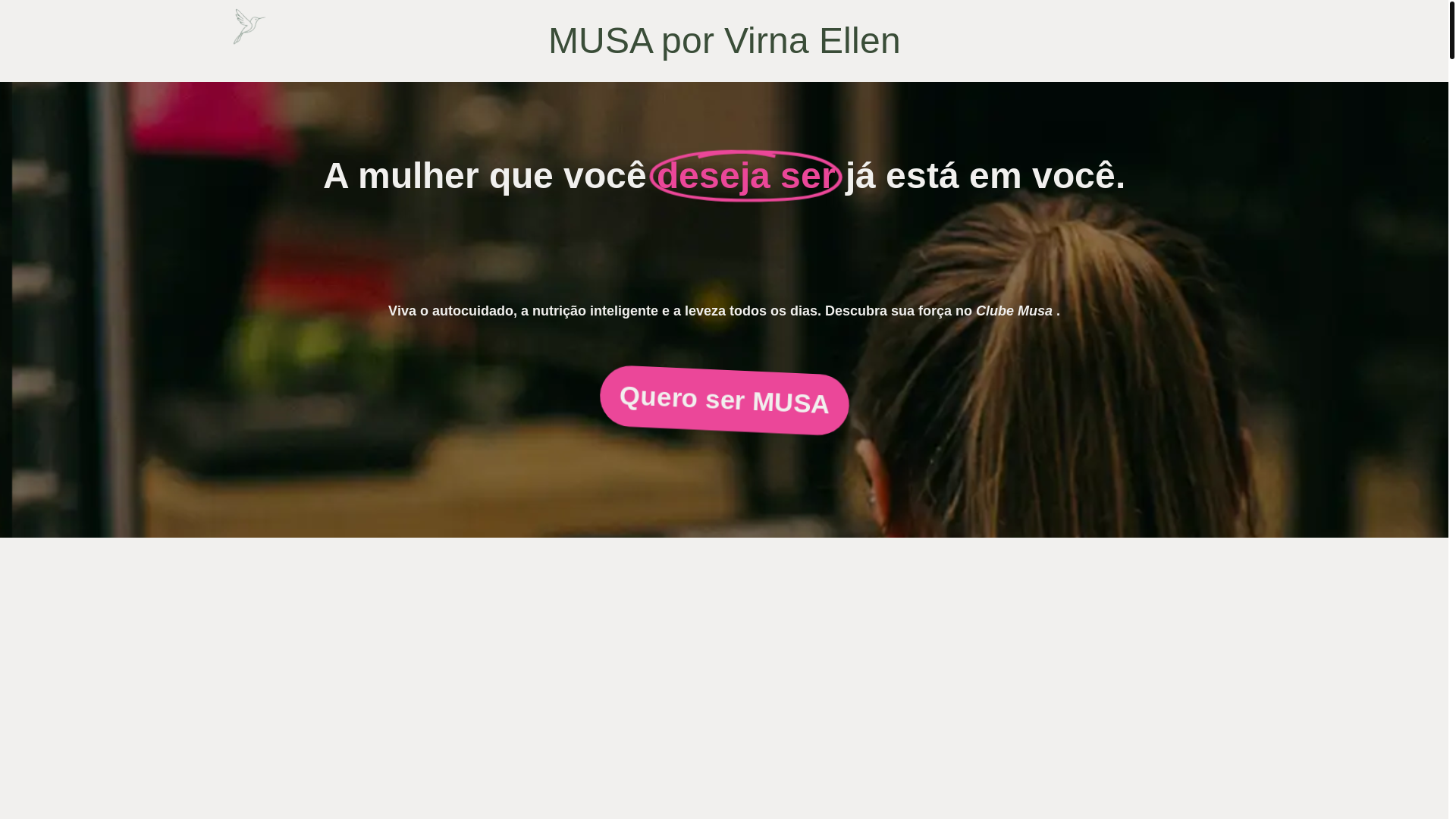 website screenshot of https://musaporvirnaellen.com.br/
