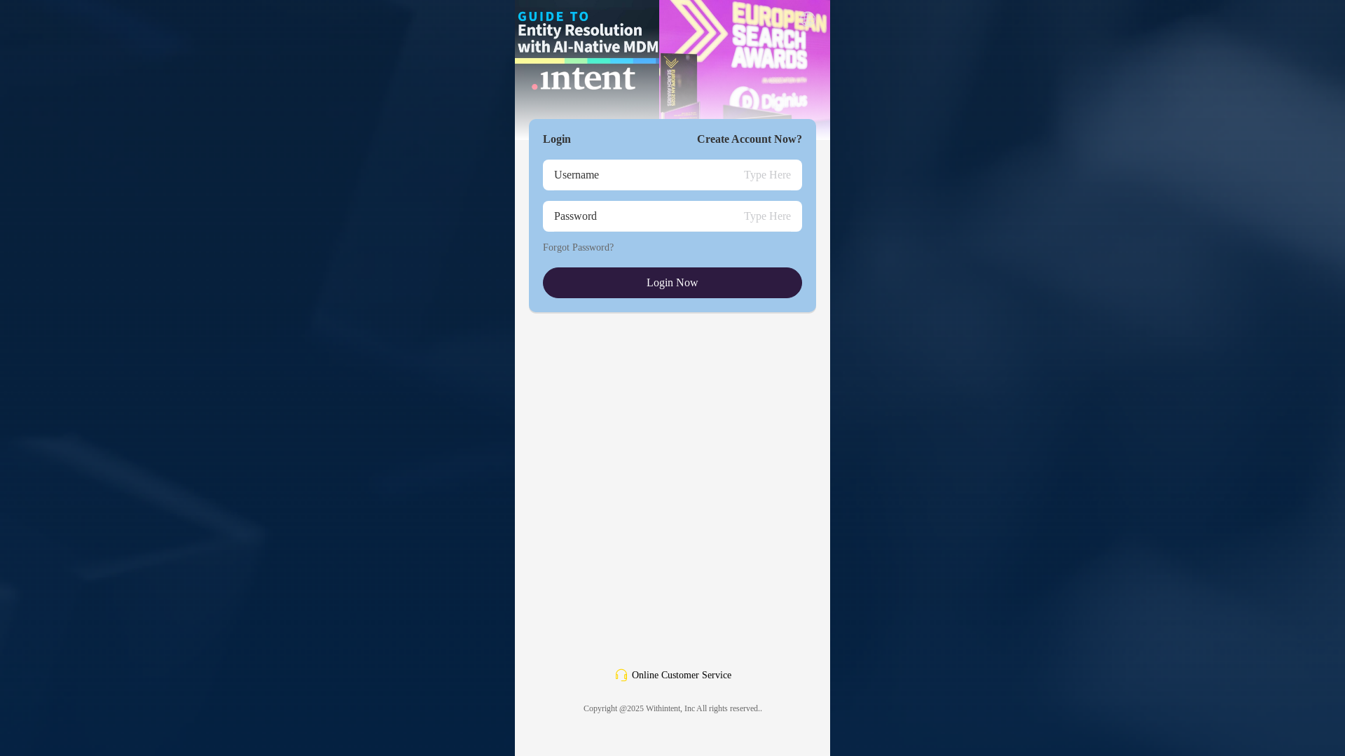 website screenshot of https://withinterry.com/