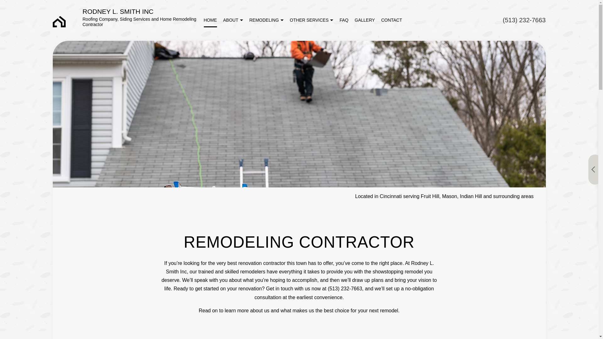 website screenshot of https://rlsconstructioninc.net/