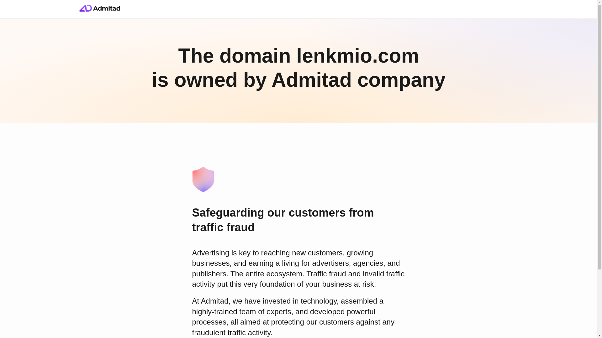 website screenshot of https://lenkmio.com/
