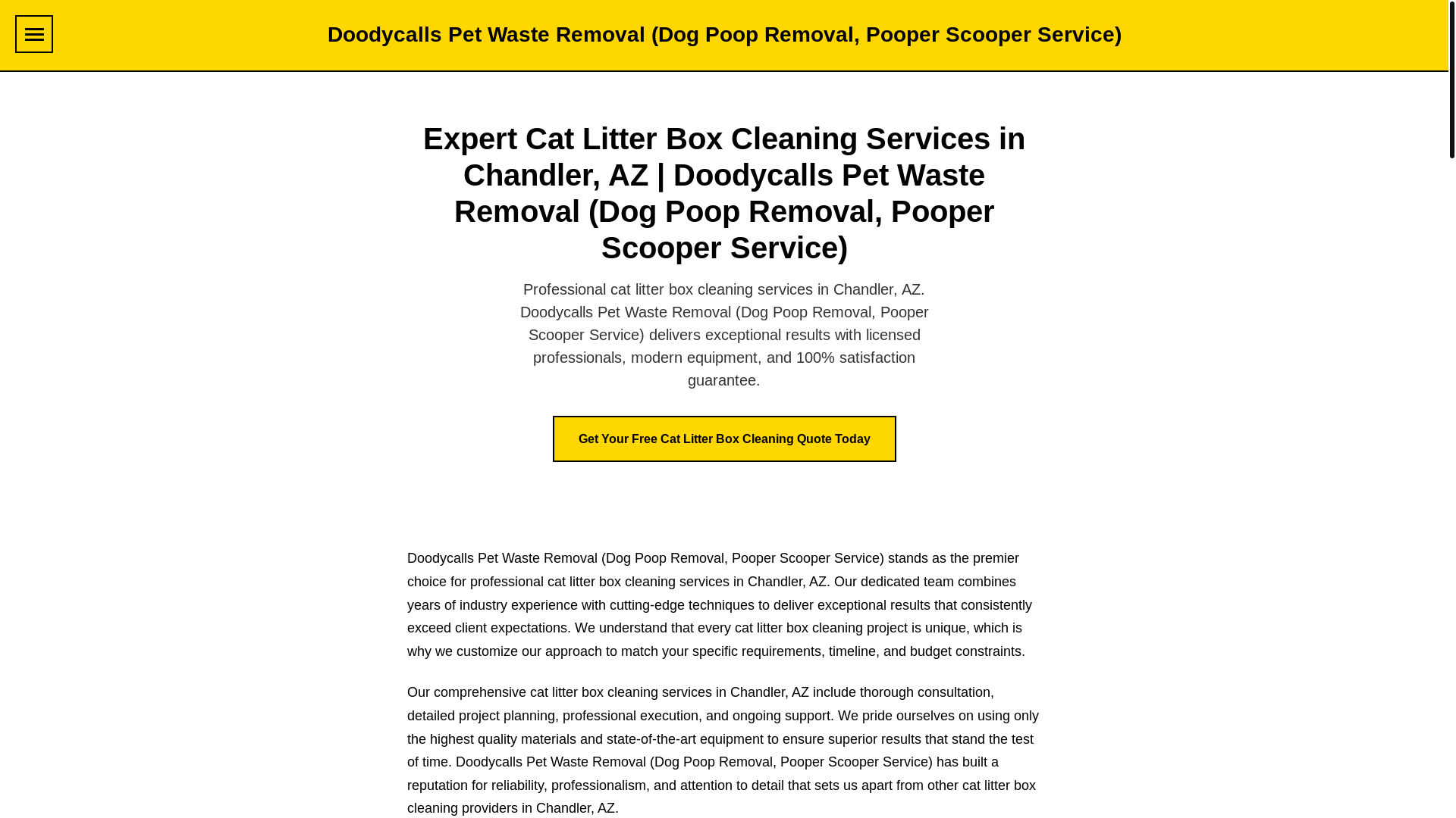 website screenshot of https://doodycalls-pet-waste-removal-dog-poop-removal-poope-783814.pages.dev/