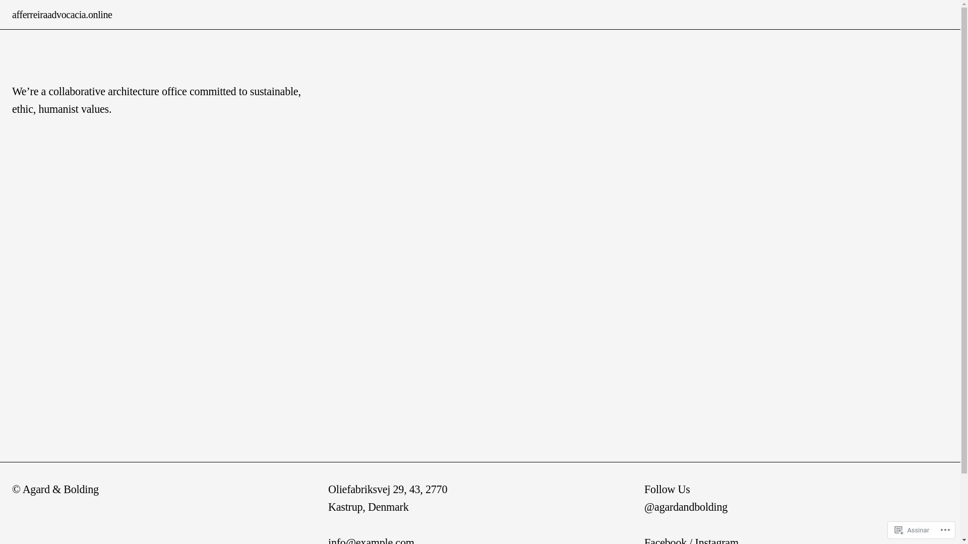 website screenshot of https://afferreiraadvocacia.online/