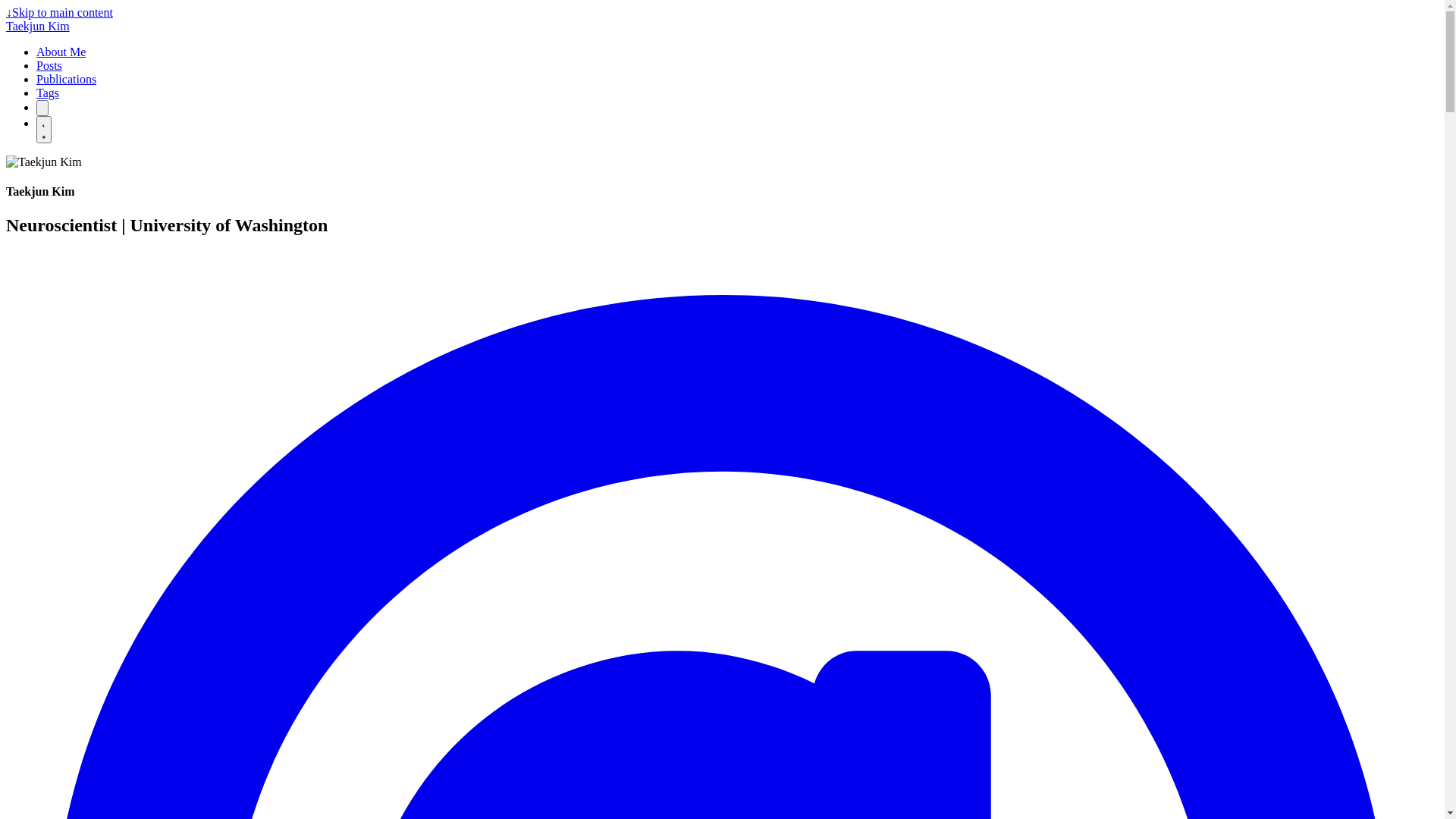 website screenshot of https://taekjunkim-github-io.pages.dev/