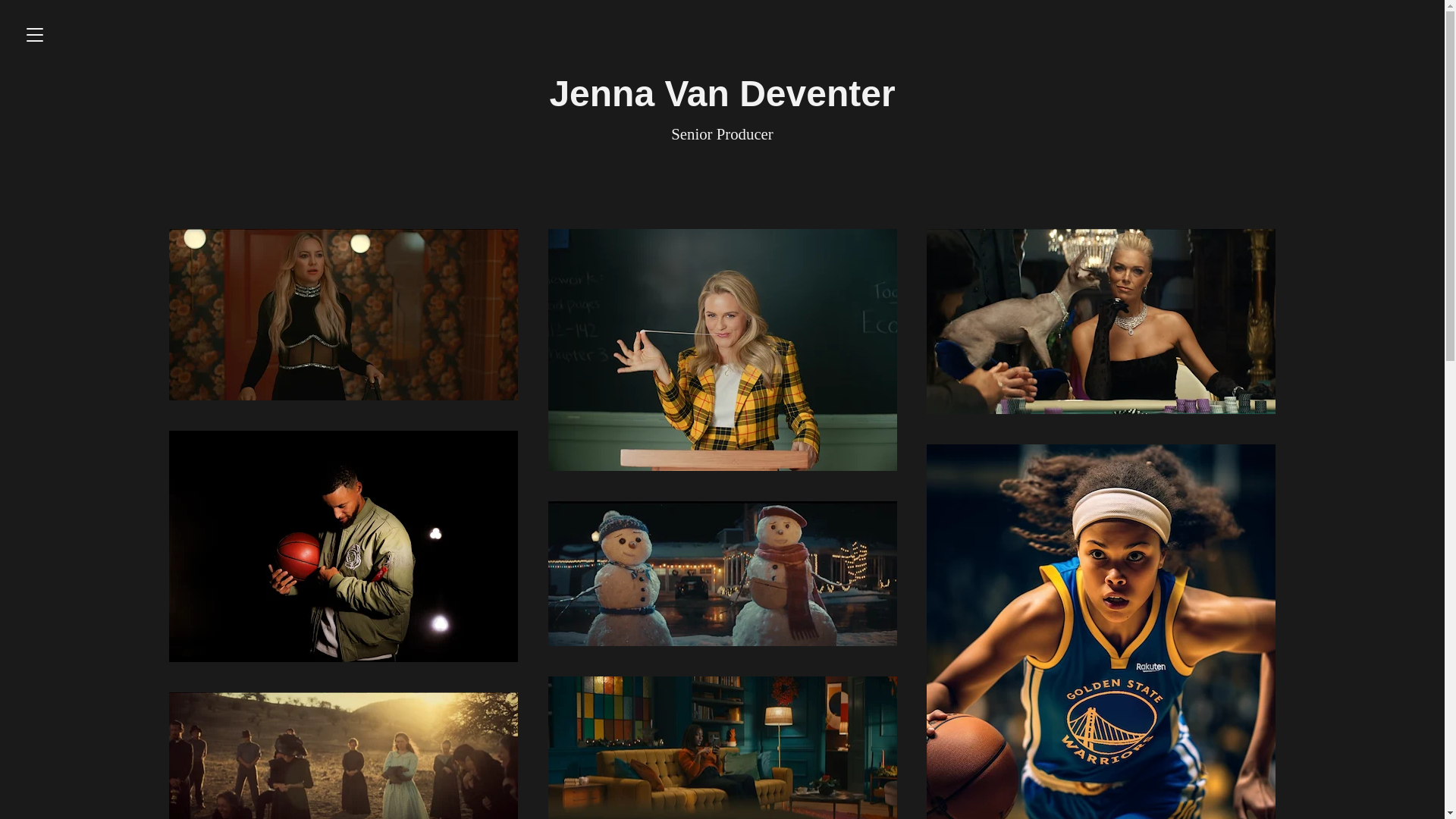 website screenshot of https://jennavandeventer.com/