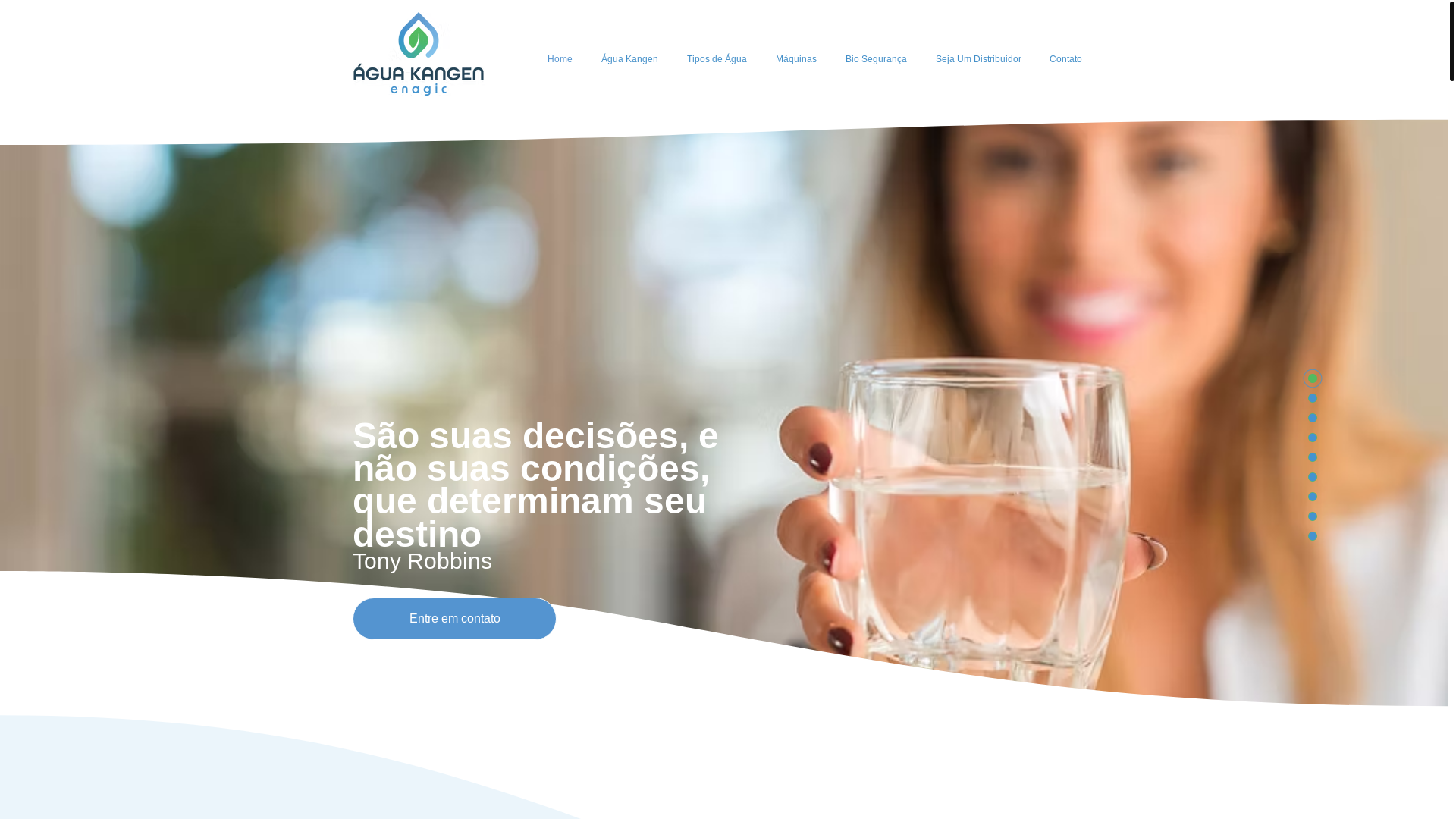 website screenshot of https://aguakangenenagicoficial.com.br/