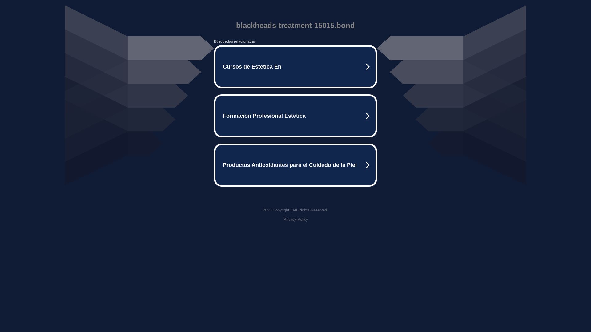 website screenshot of https://blackheads-treatment-15015.bond/