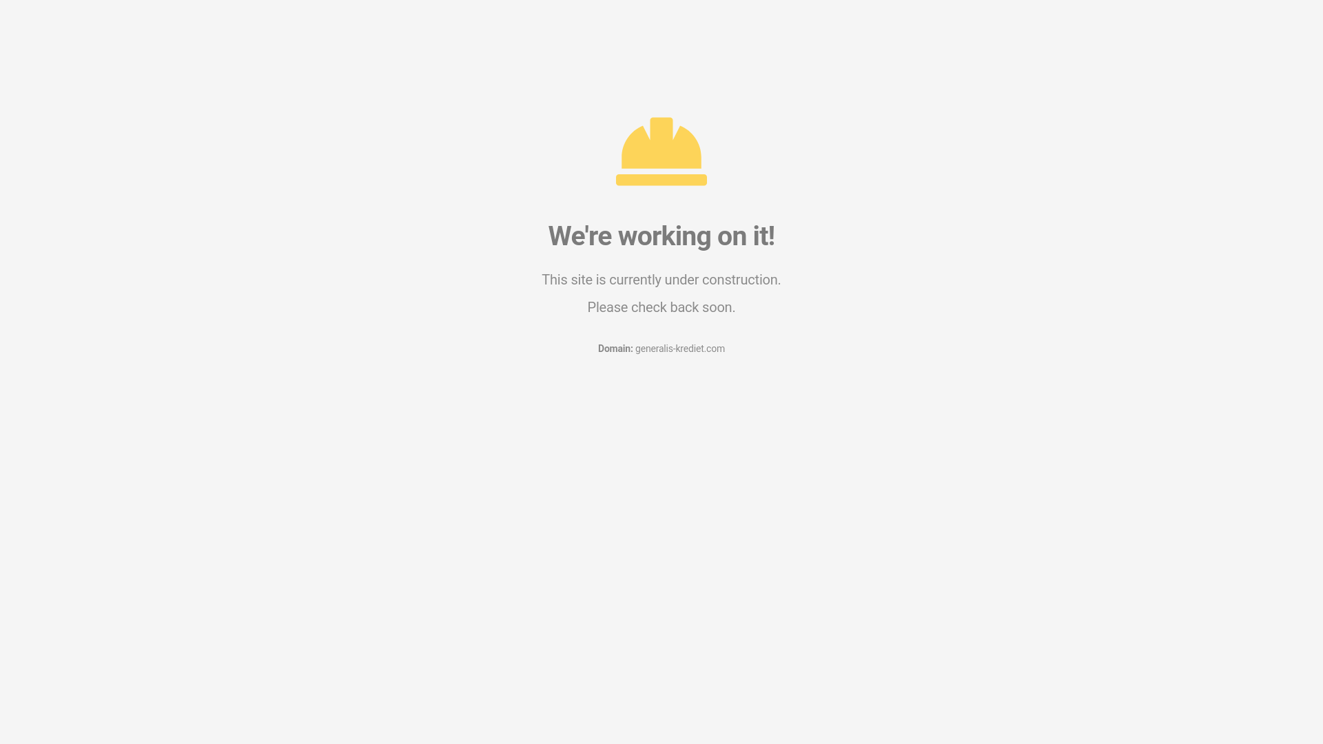 website screenshot of https://generalis-krediet.com/