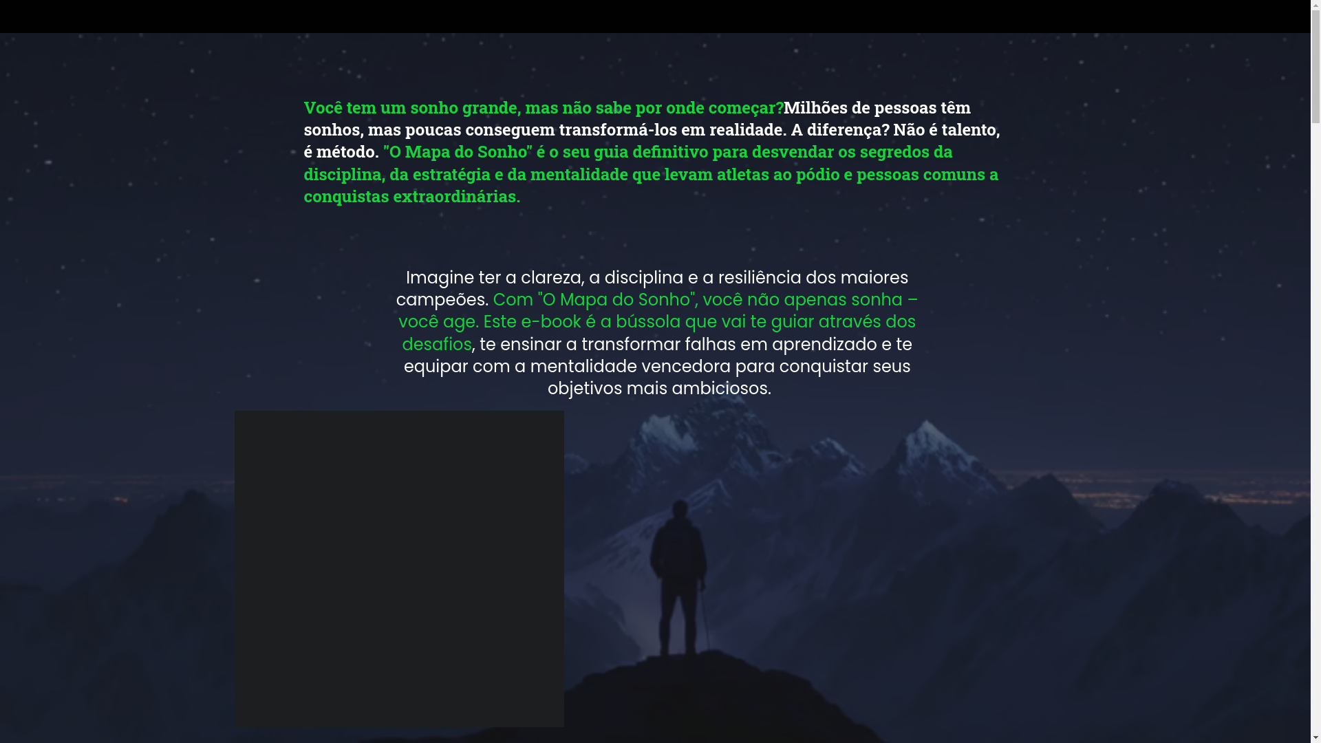 website screenshot of https://omapadosonho.com/