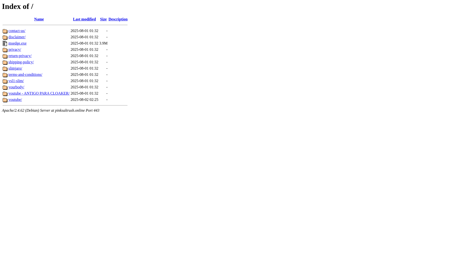 website screenshot of https://pinksaltrush.online/