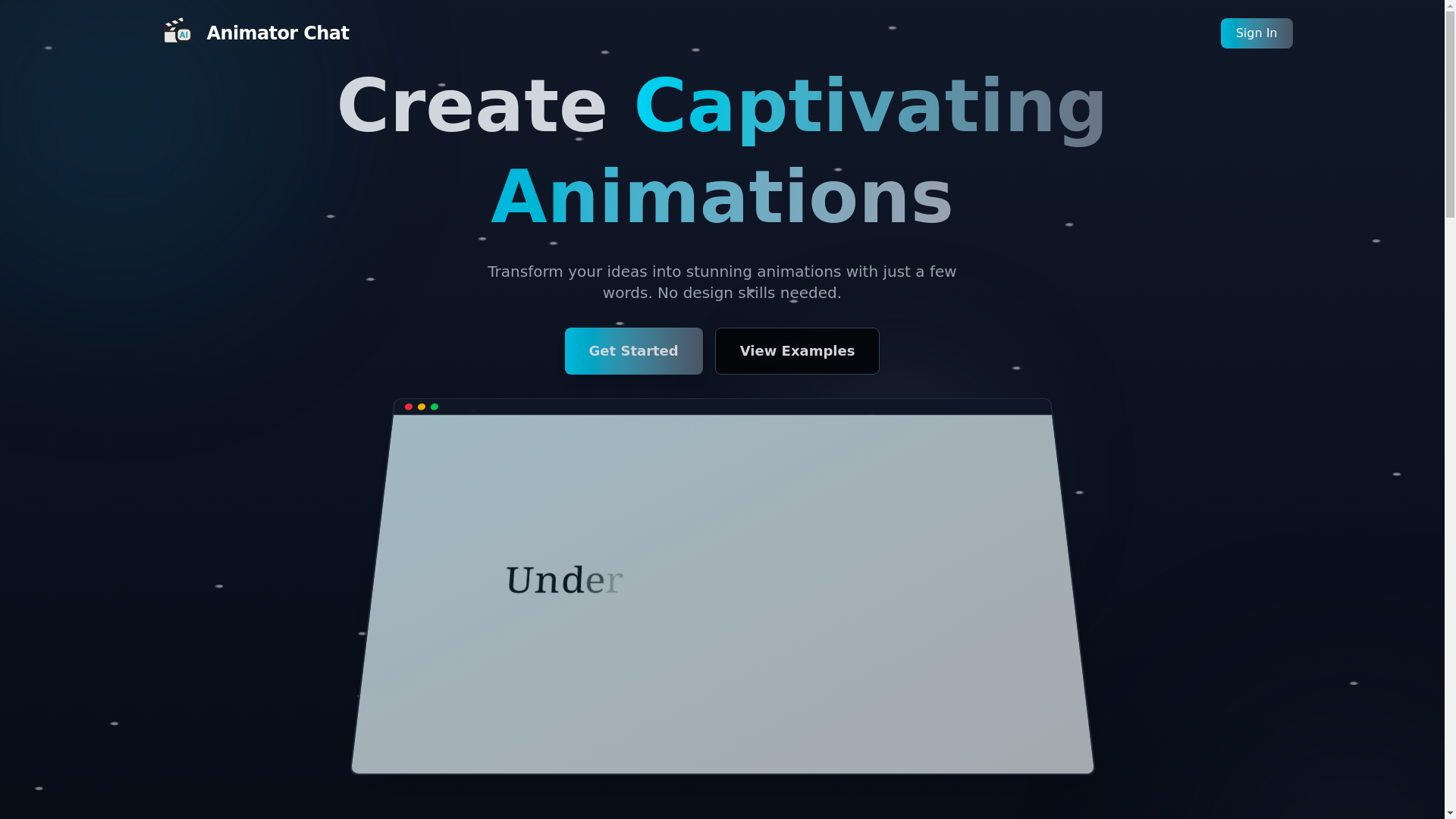 website screenshot of https://animaker.pages.dev/