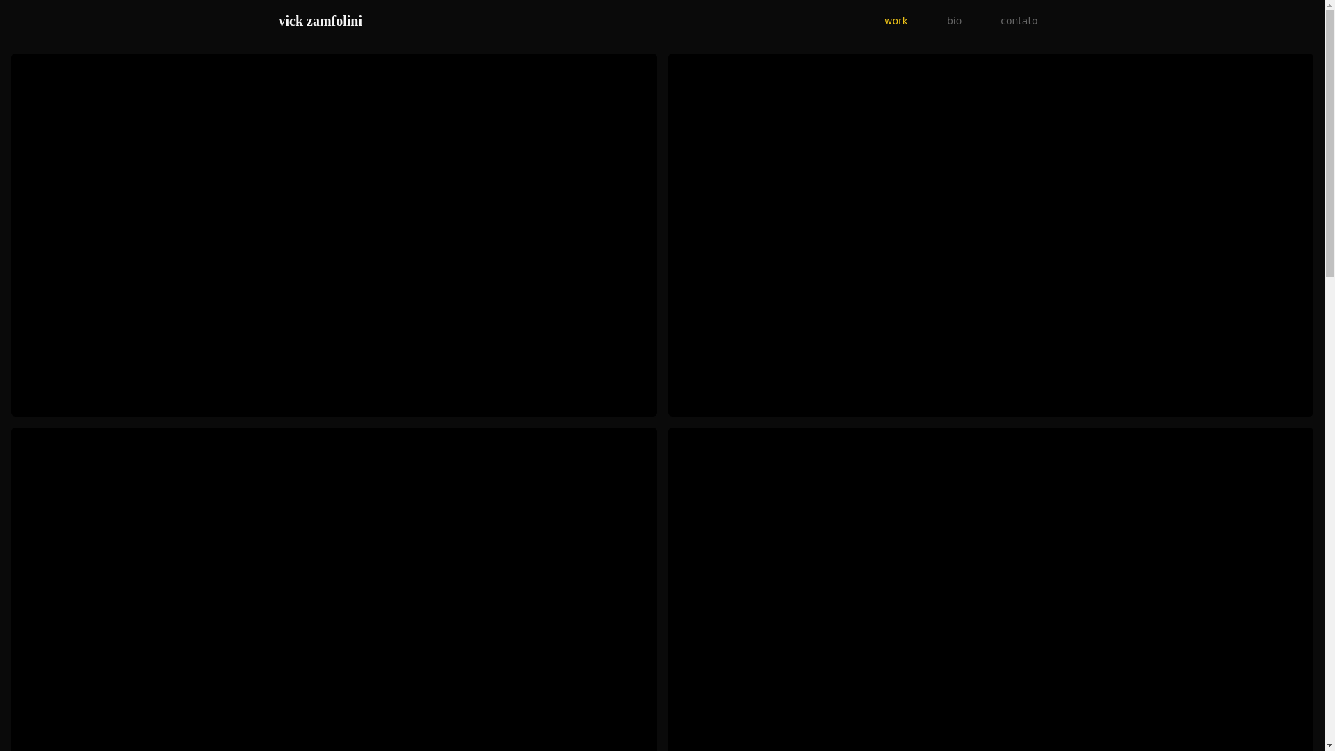 website screenshot of https://vickzamfolini.com/