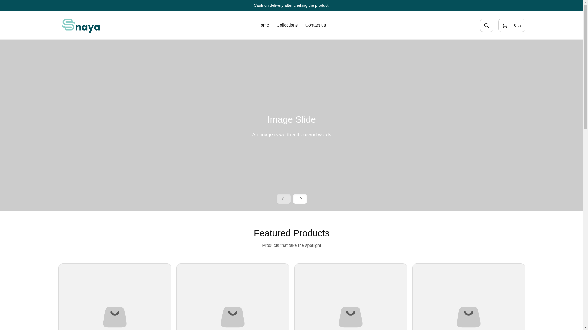 website screenshot of https://snayastore.com/