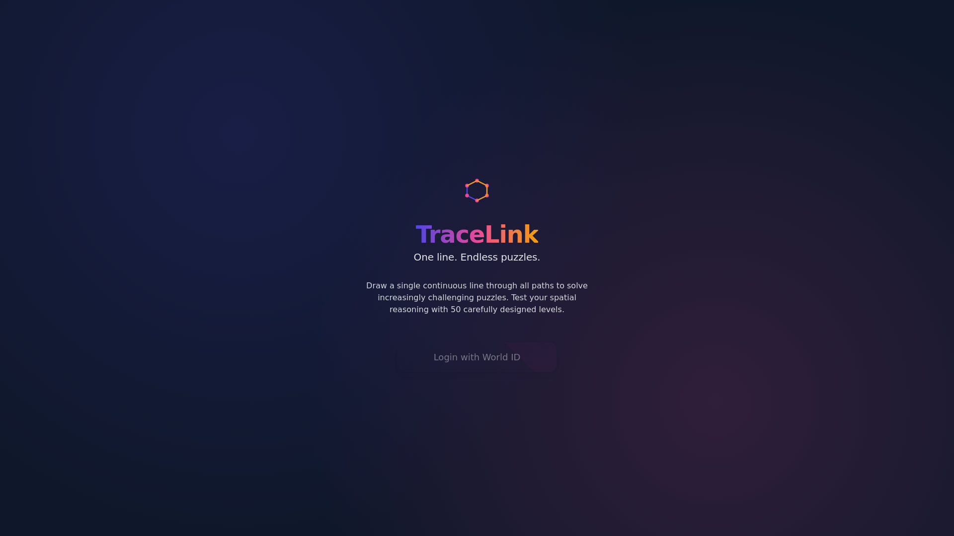 website screenshot of https://trace-link.pages.dev/