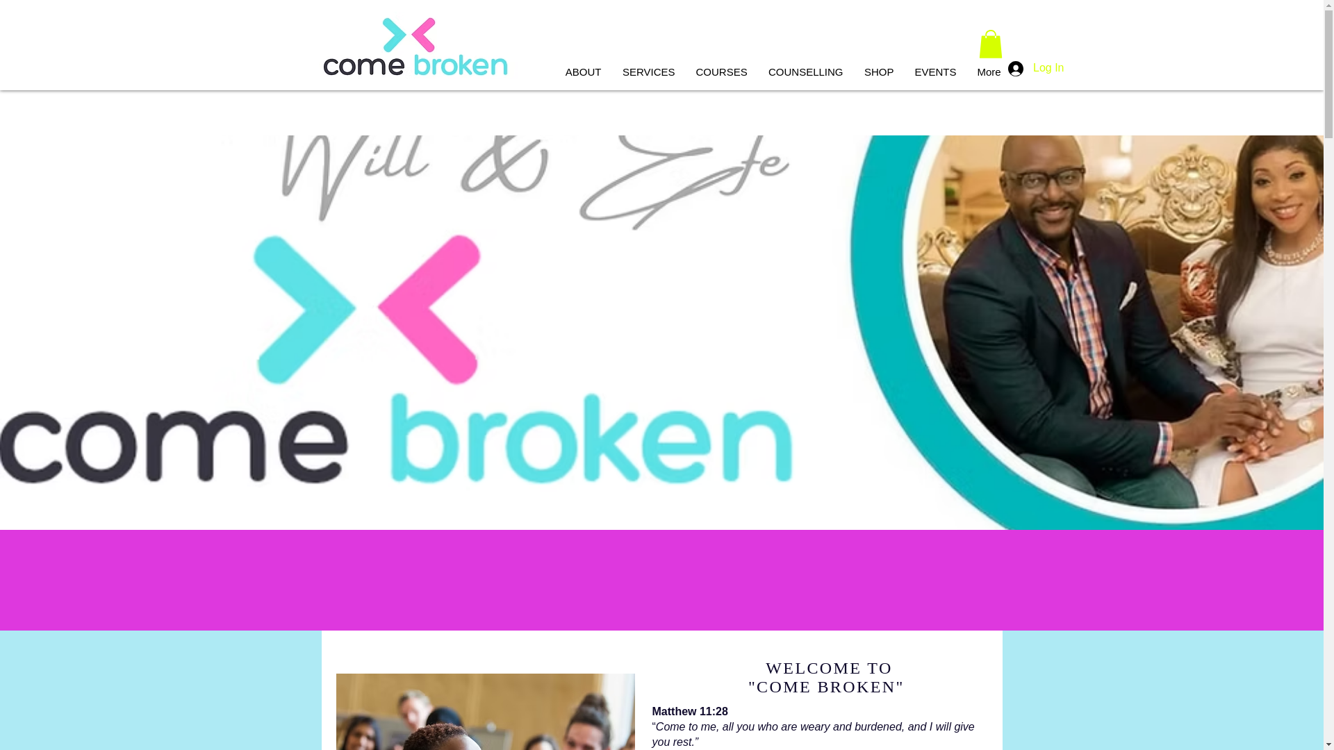 website screenshot of https://comebroken.co.uk/