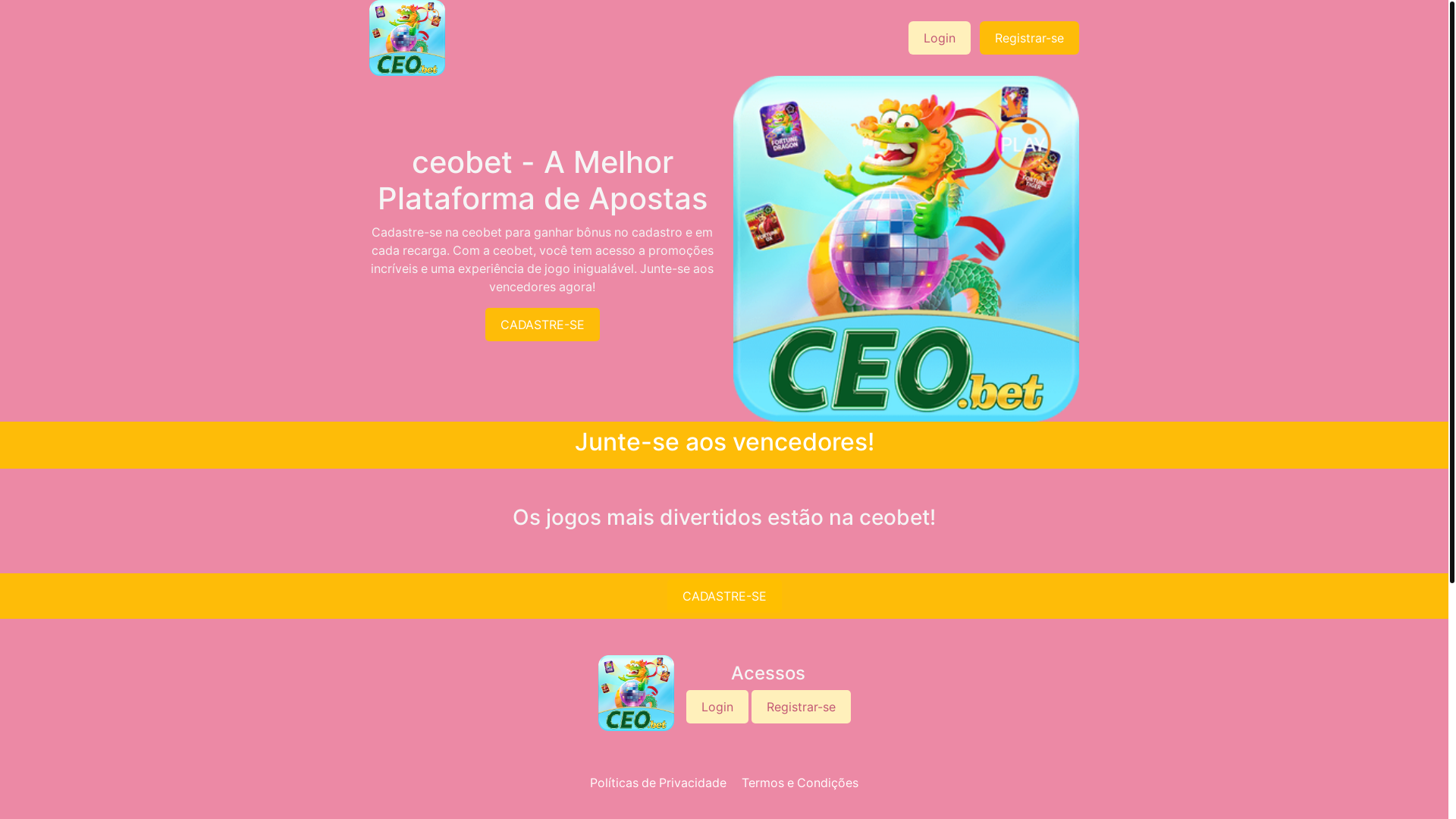 website screenshot of https://ceobetbetbr.com/