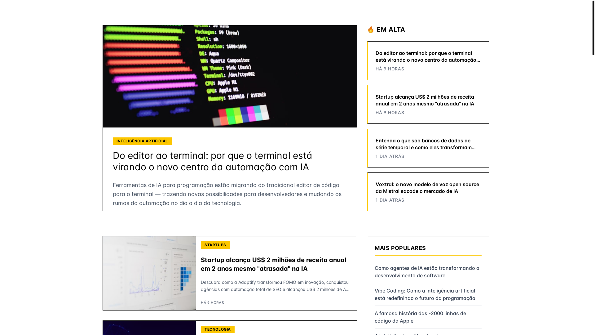 website screenshot of https://techengineer.pages.dev/