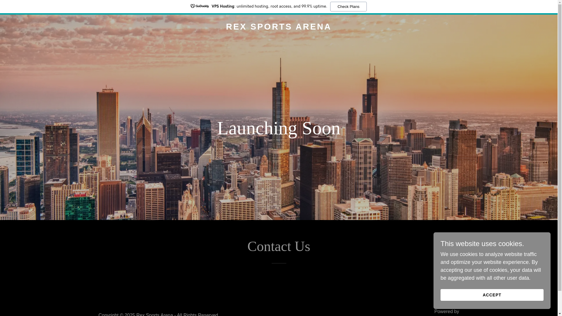website screenshot of https://rexsportsarena.co.in/