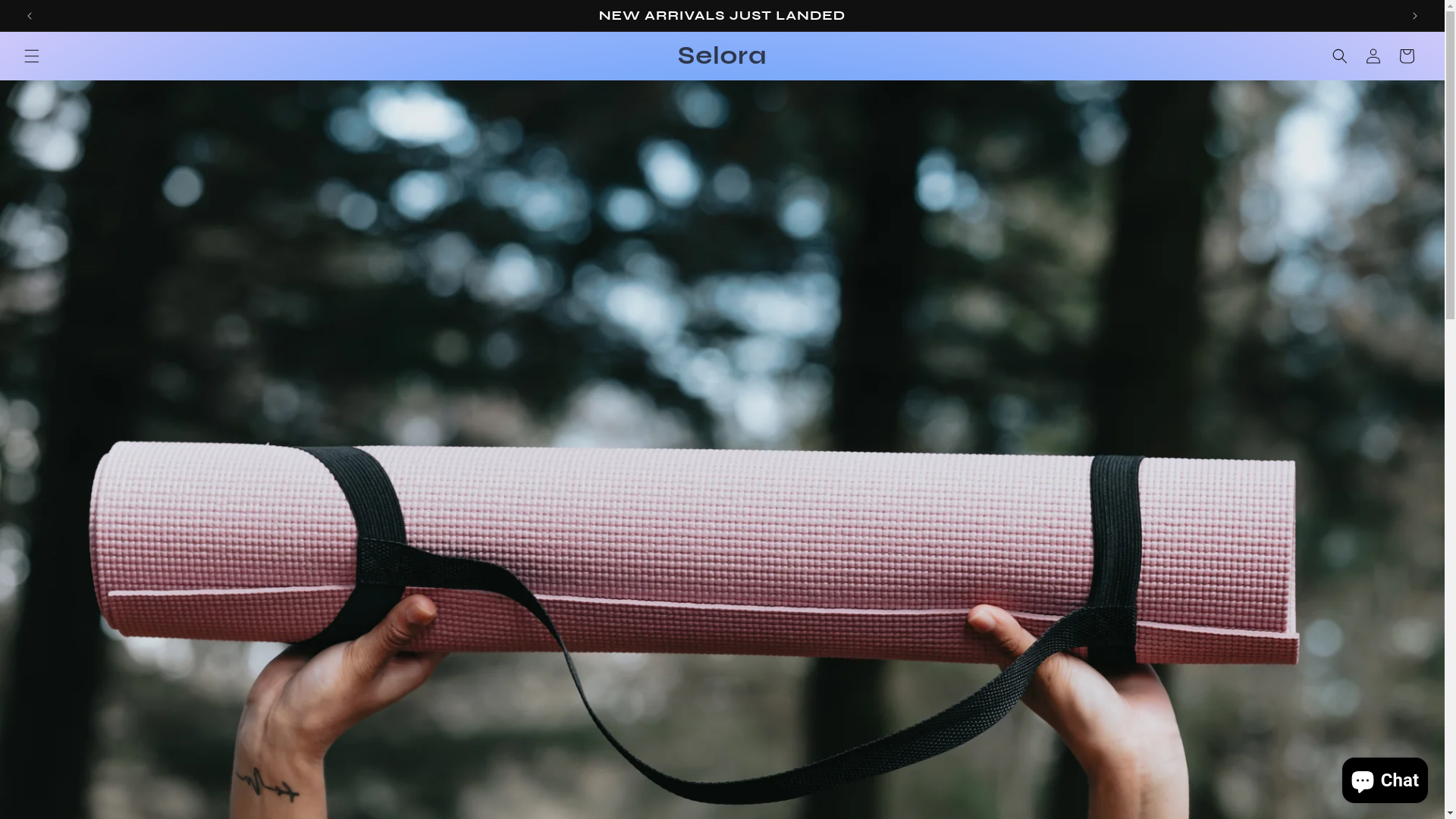 website screenshot of https://selorafitness.com/