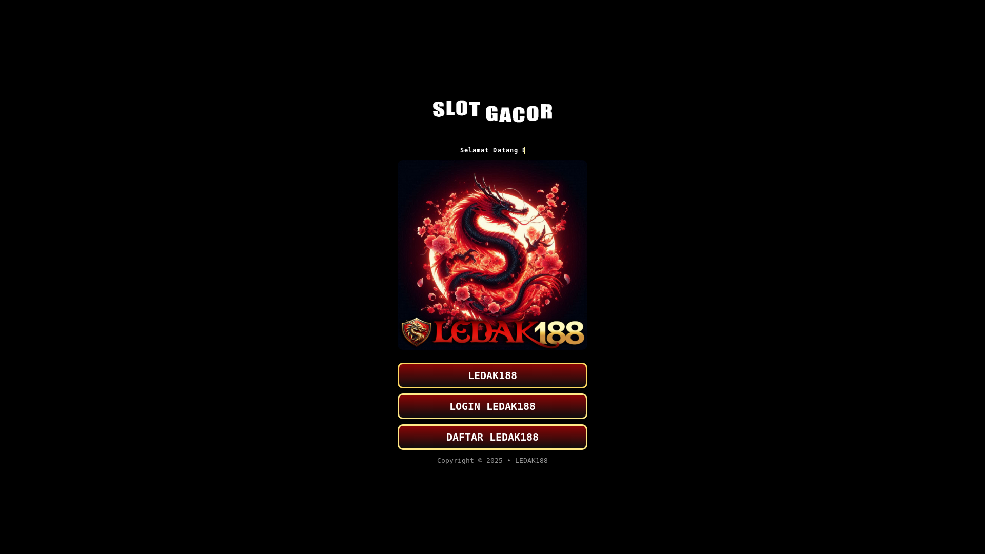 website screenshot of https://ledak188-on.pages.dev/