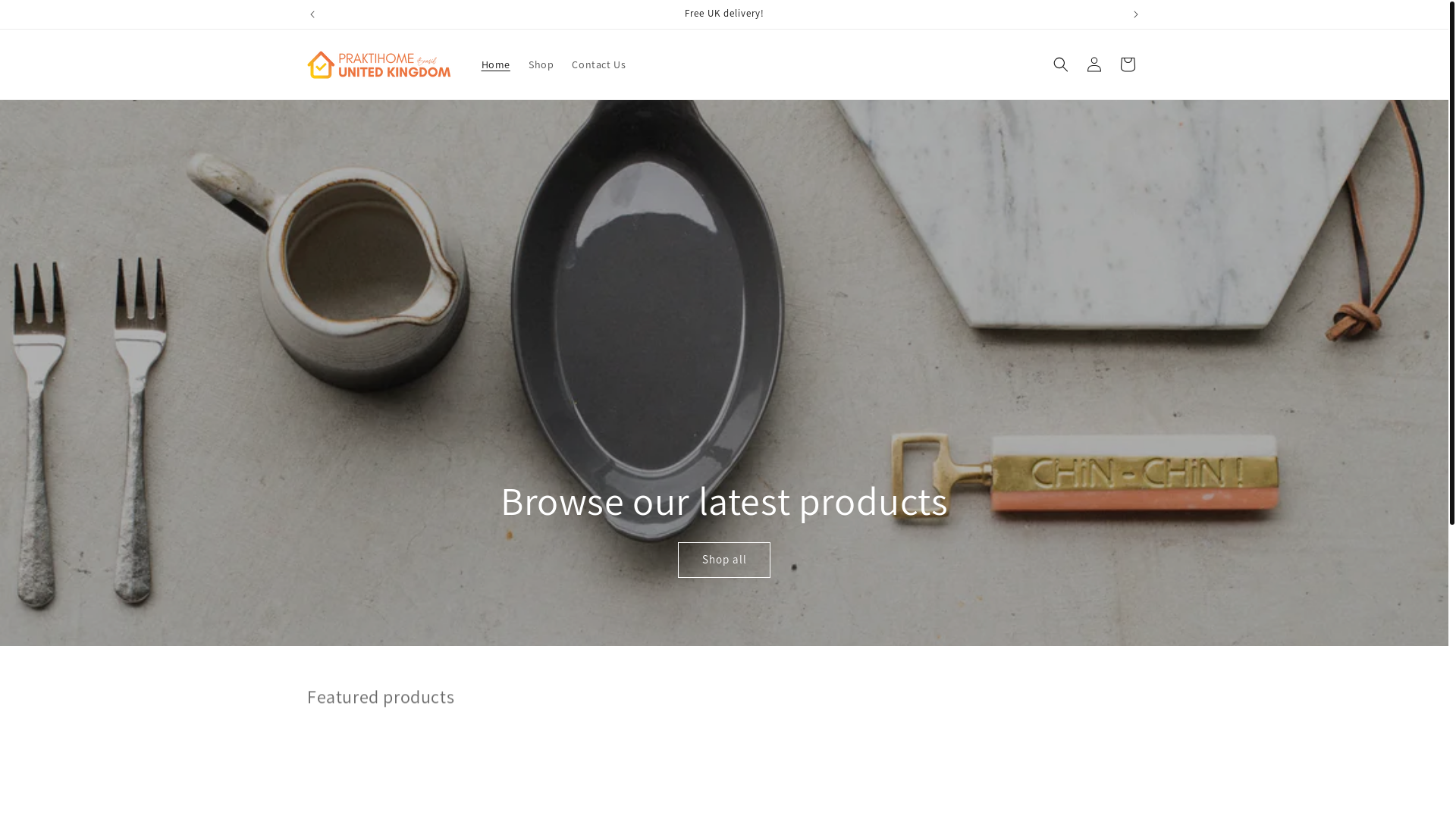 website screenshot of https://mypracticalhome-uk.shop/