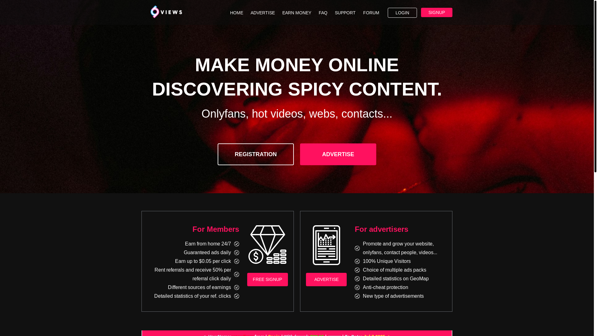 website screenshot of https://richartscode.com/