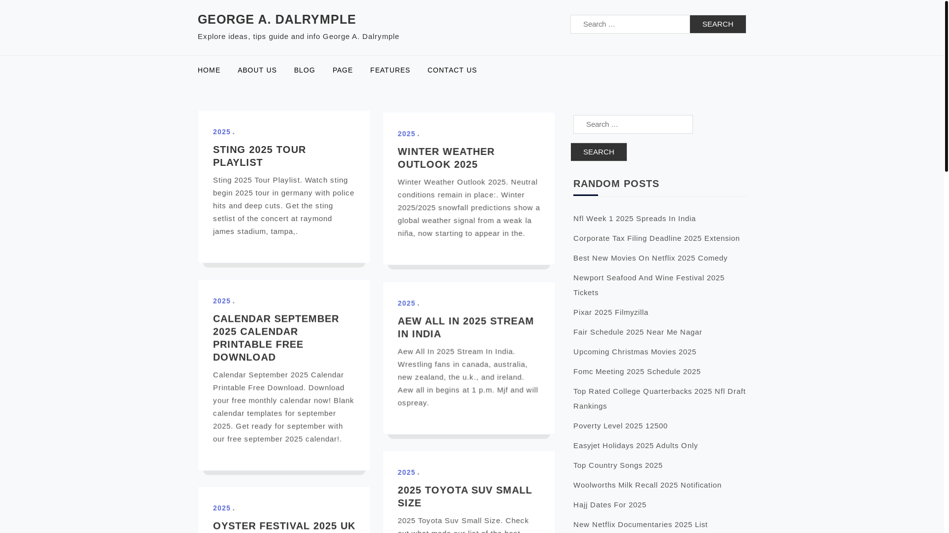 website screenshot of https://georgeadalrymple.pages.dev/