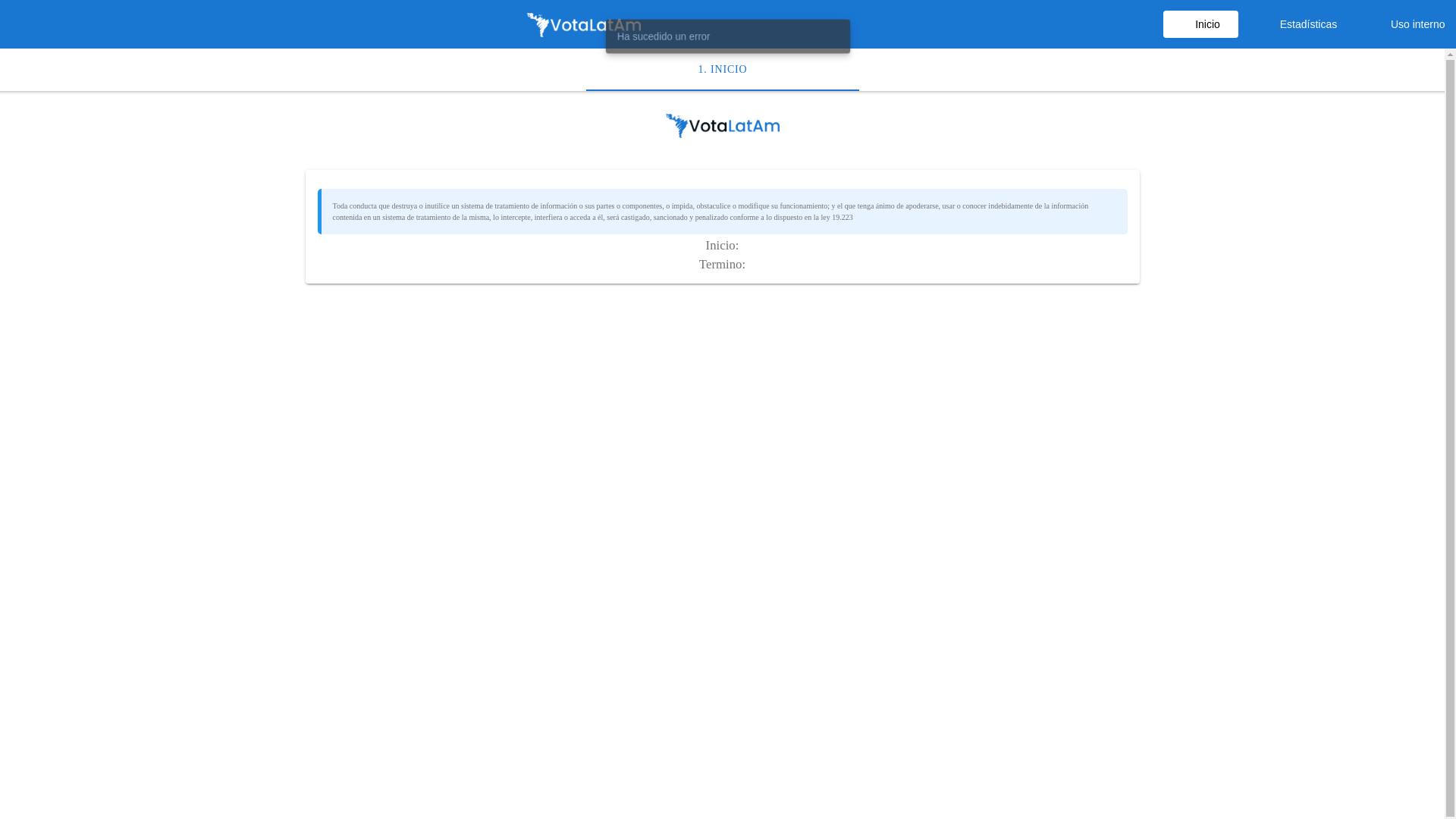 website screenshot of https://votalatam-7ei.pages.dev/