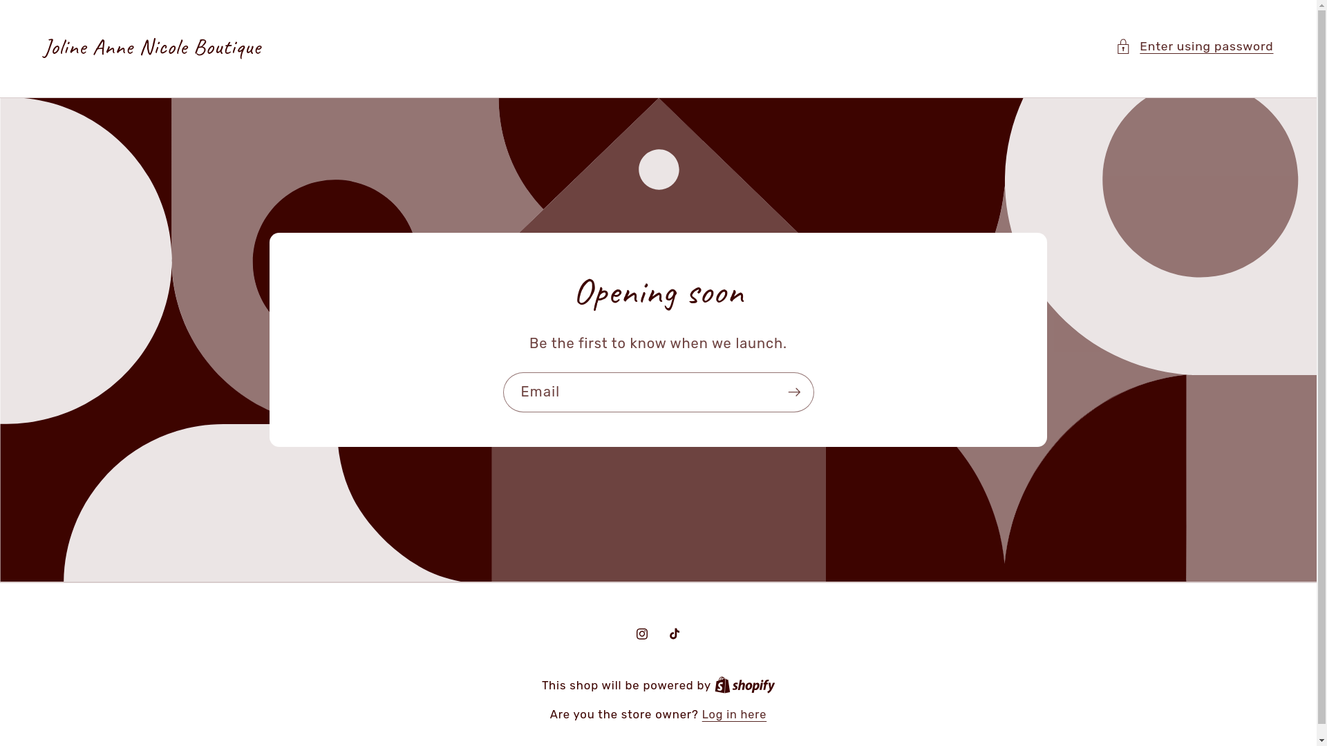 website screenshot of https://jolineannenicoleboutique.com/