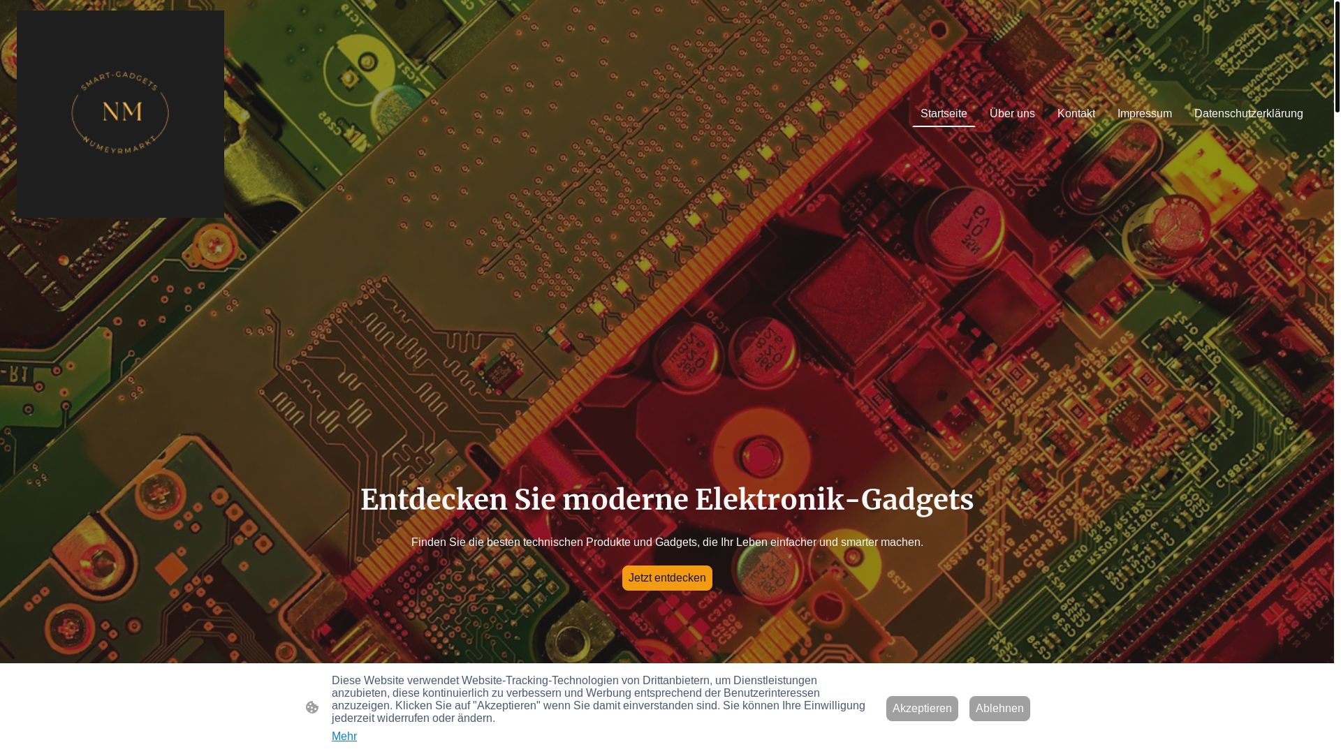 website screenshot of https://smarttechvisionblog.site/