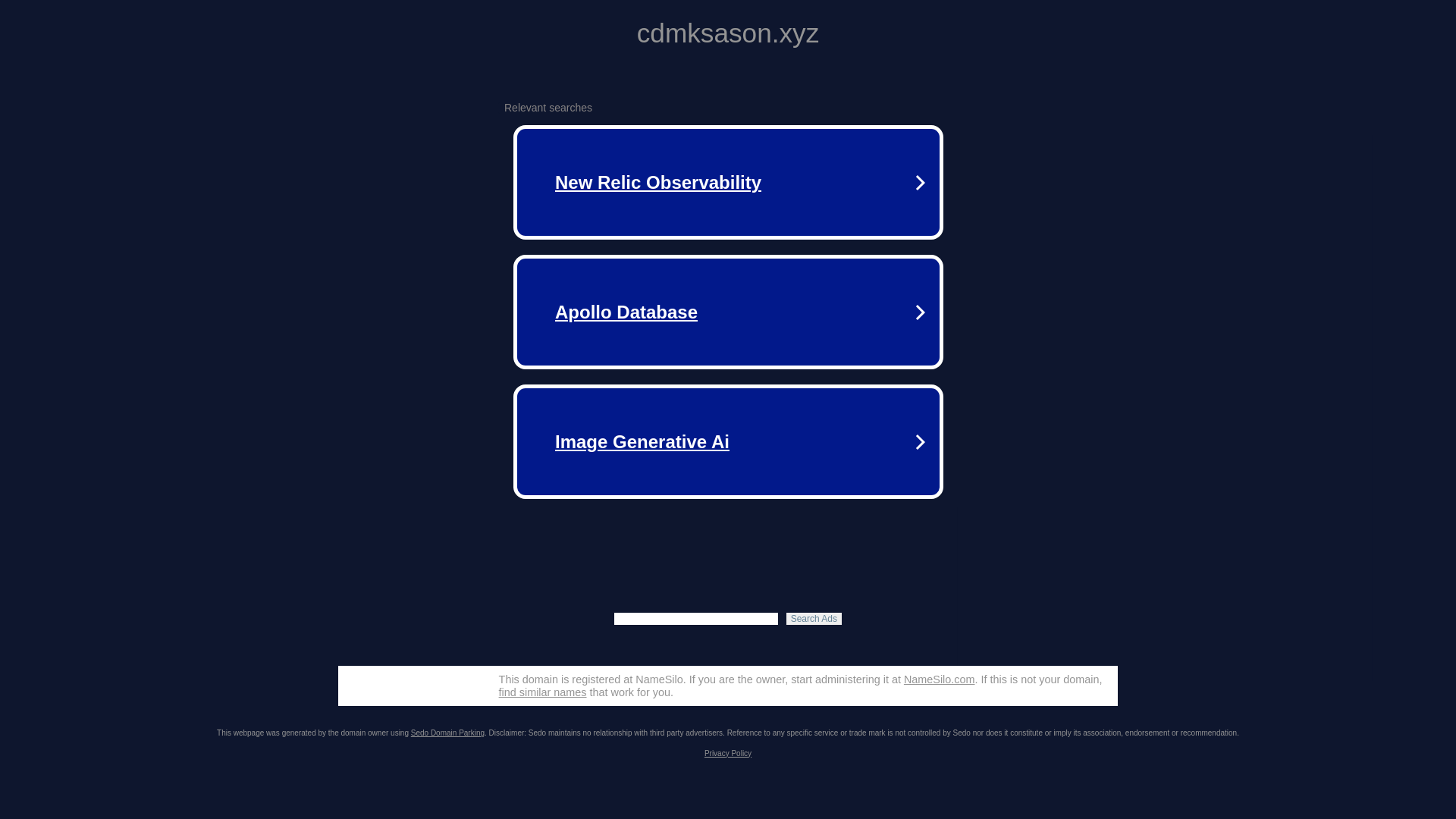 website screenshot of https://cdmksason.xyz/