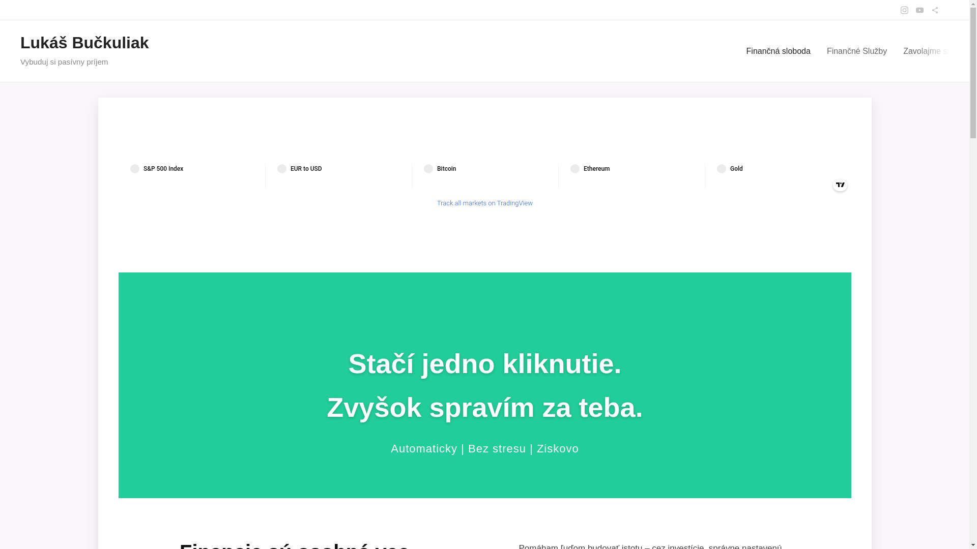 website screenshot of https://bohatstvonaburze.sk/
