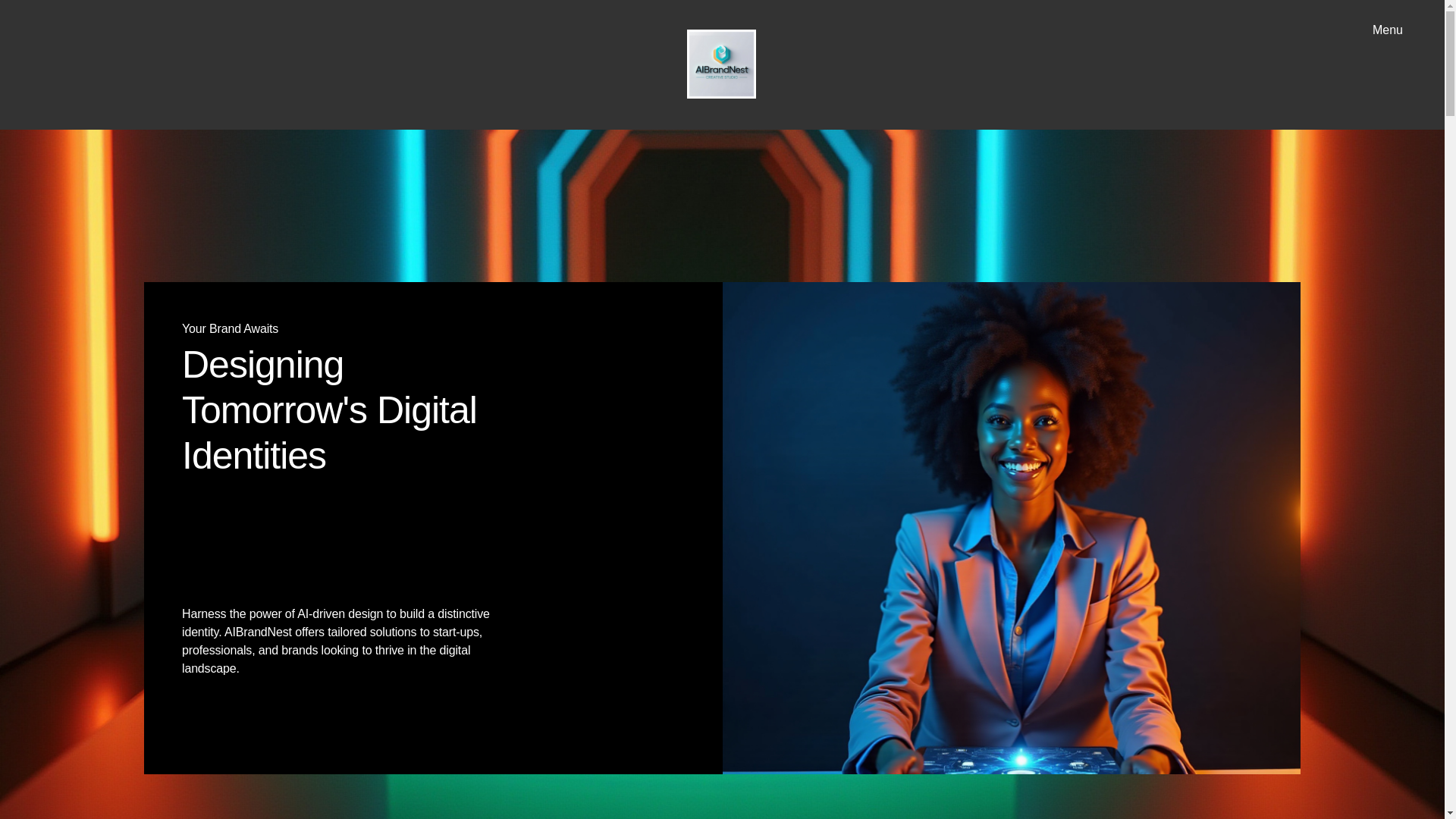 website screenshot of https://aibrandnest.com/