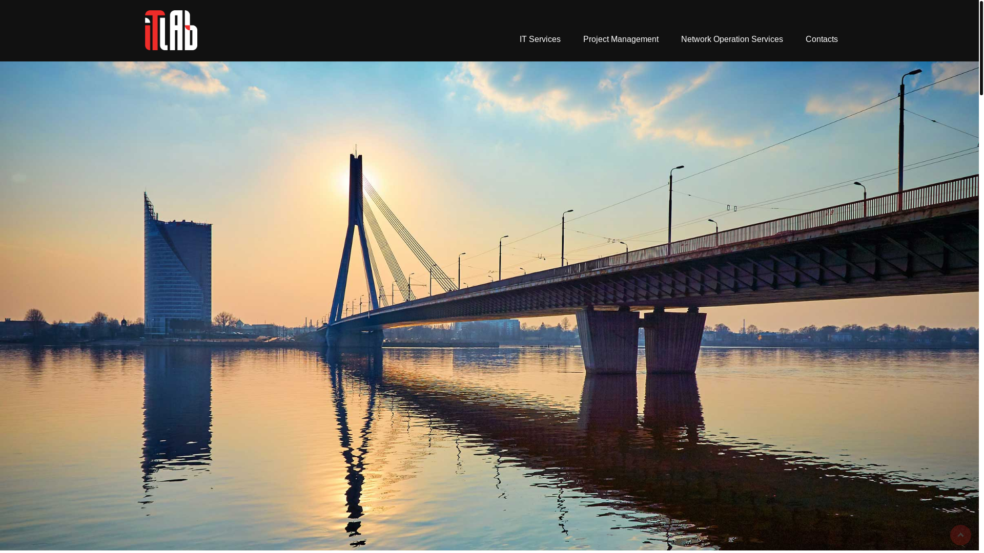 website screenshot of https://itlab-solutions.de/