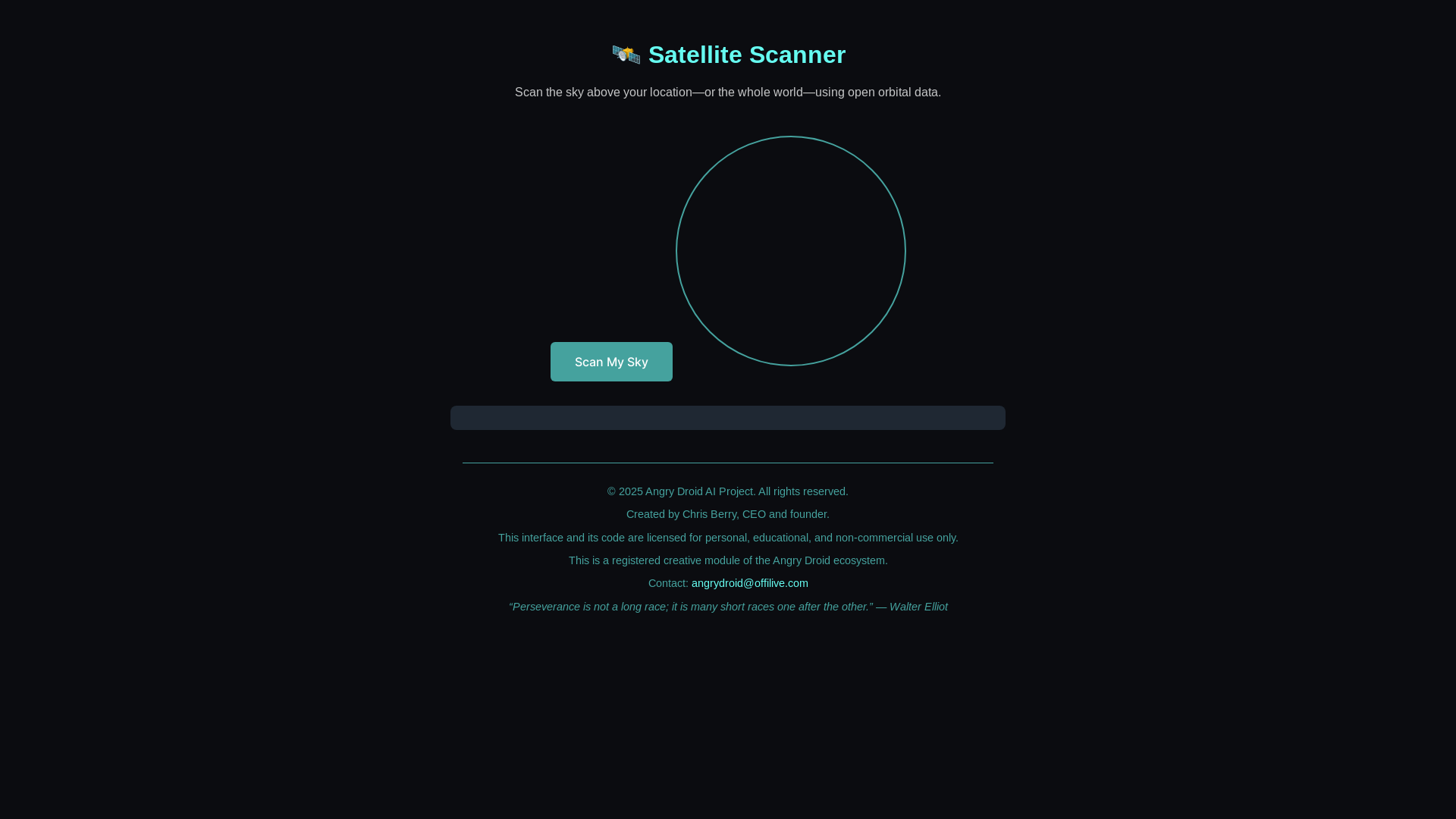 website screenshot of https://satellite-scanner.pages.dev/