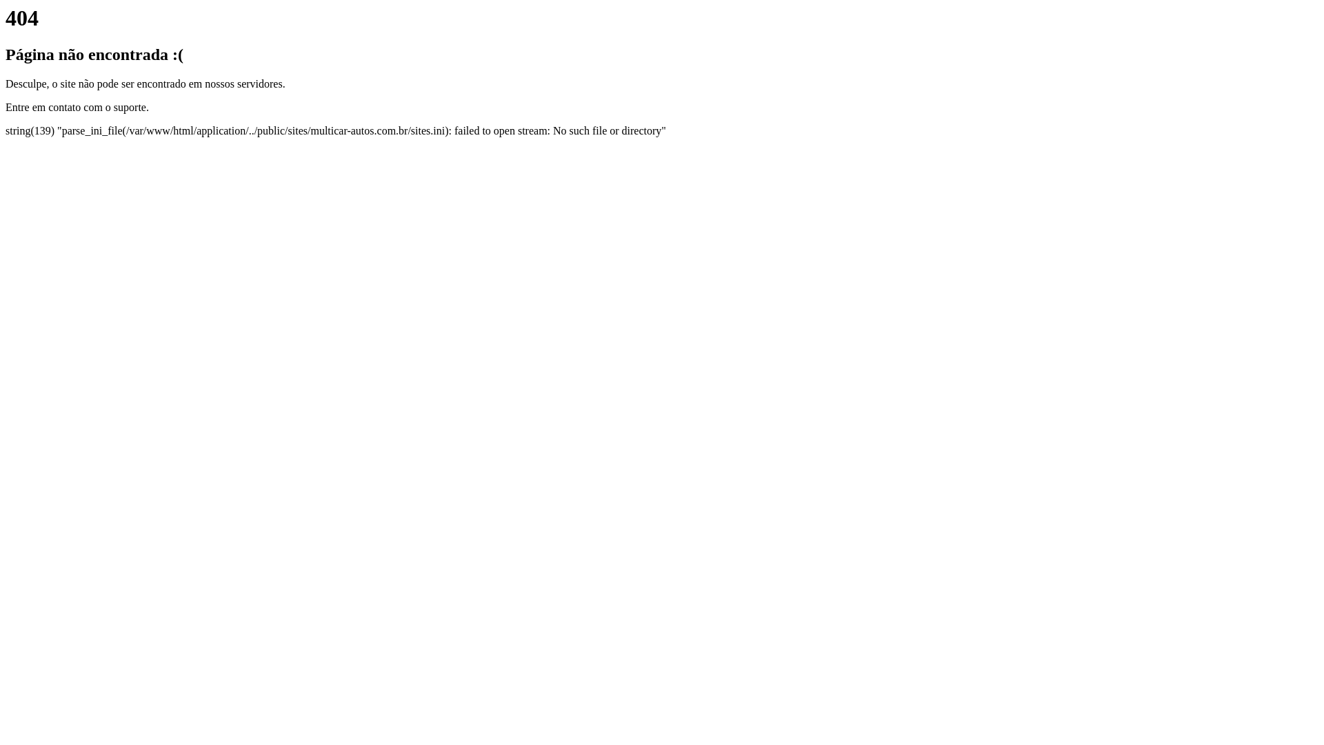 website screenshot of https://multicar-autos.com.br/