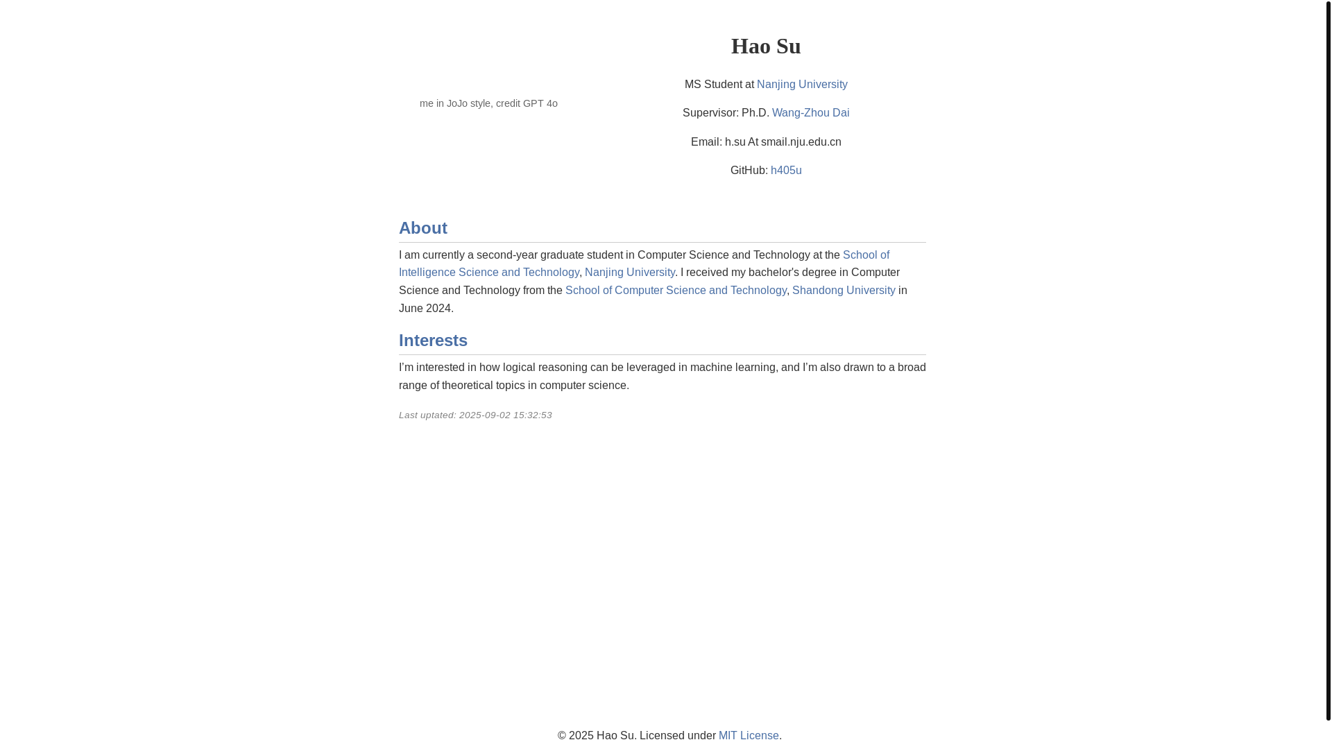 website screenshot of https://haosu.pages.dev/