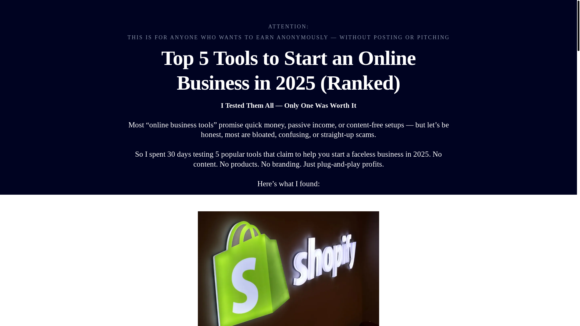 website screenshot of https://five-star-review.me/