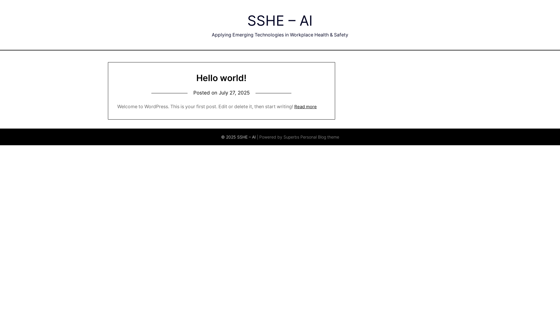 website screenshot of https://ssheai.com/