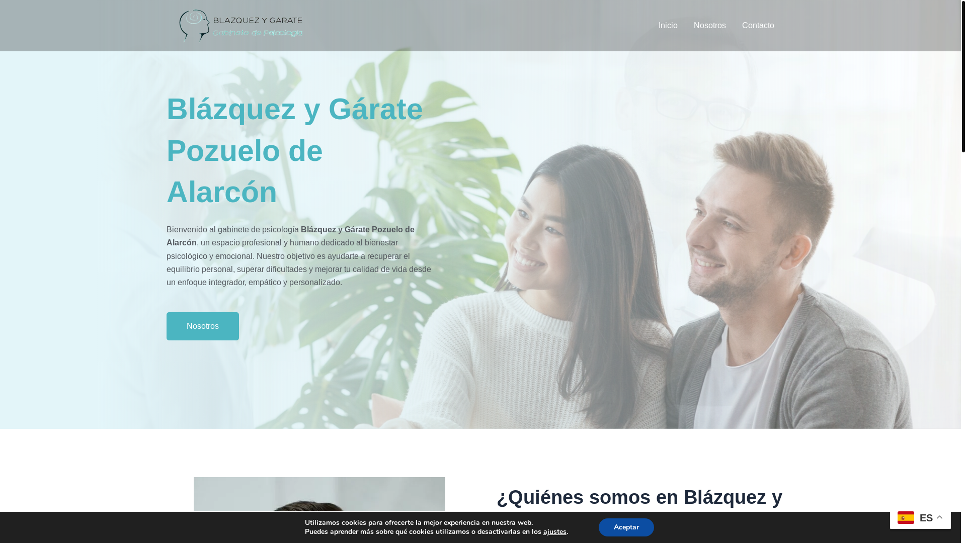 website screenshot of https://licgarciagarate.es/