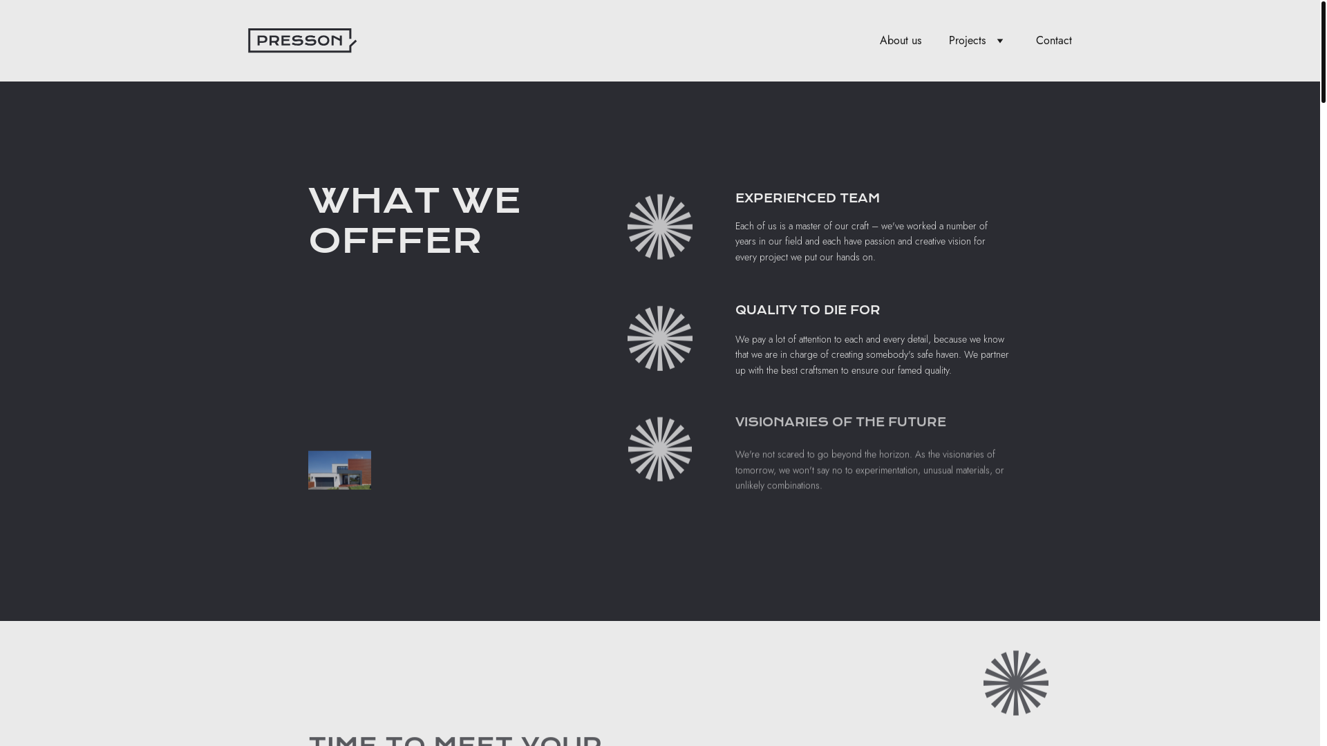 website screenshot of https://escove.site/