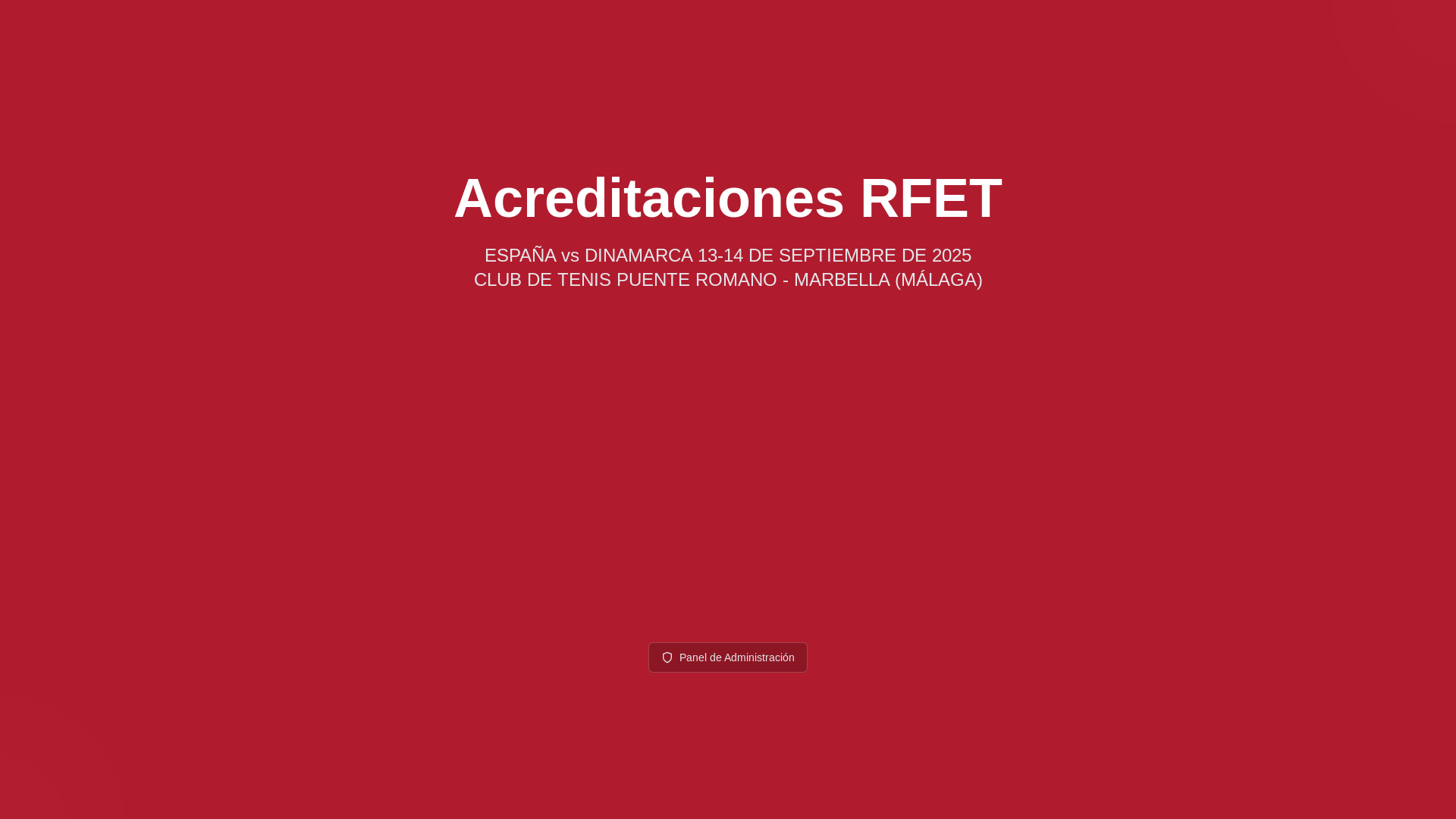 website screenshot of https://acreditacionesrfet.es/