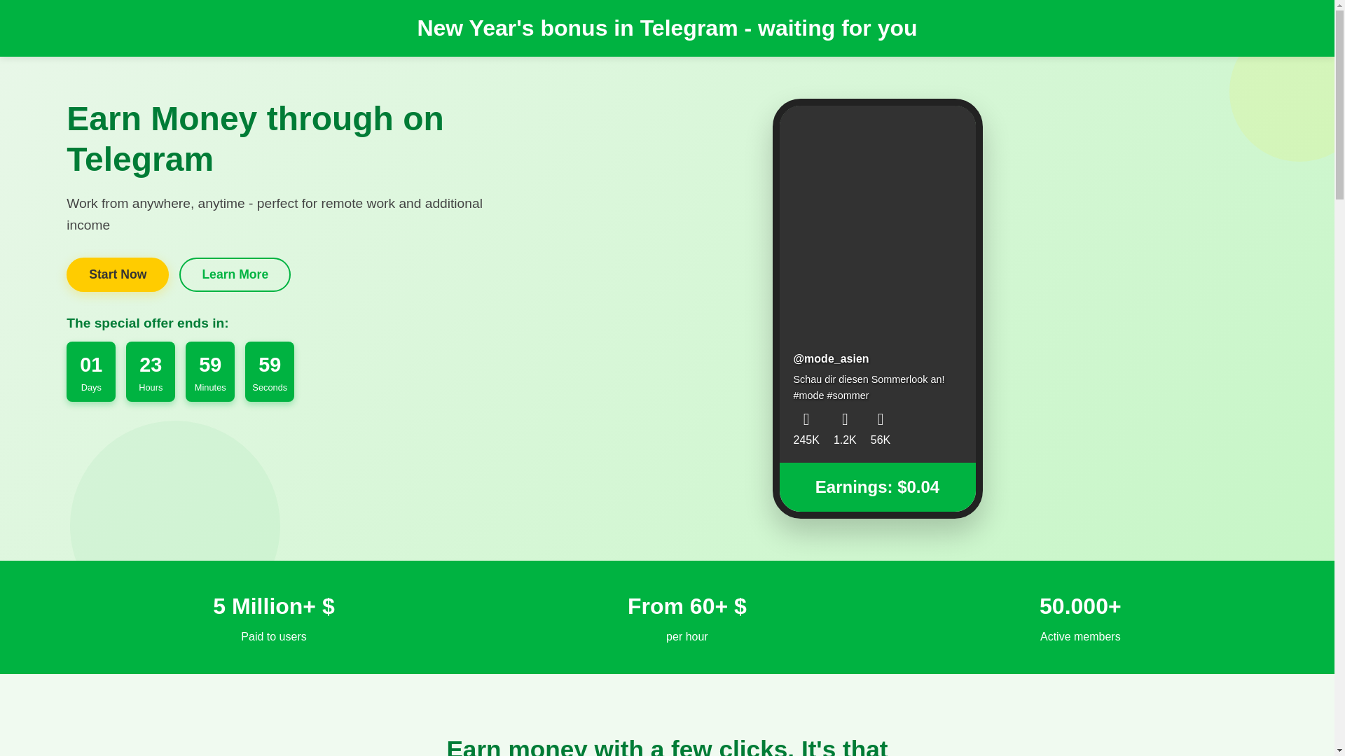website screenshot of https://telegram-bonus-en.com/