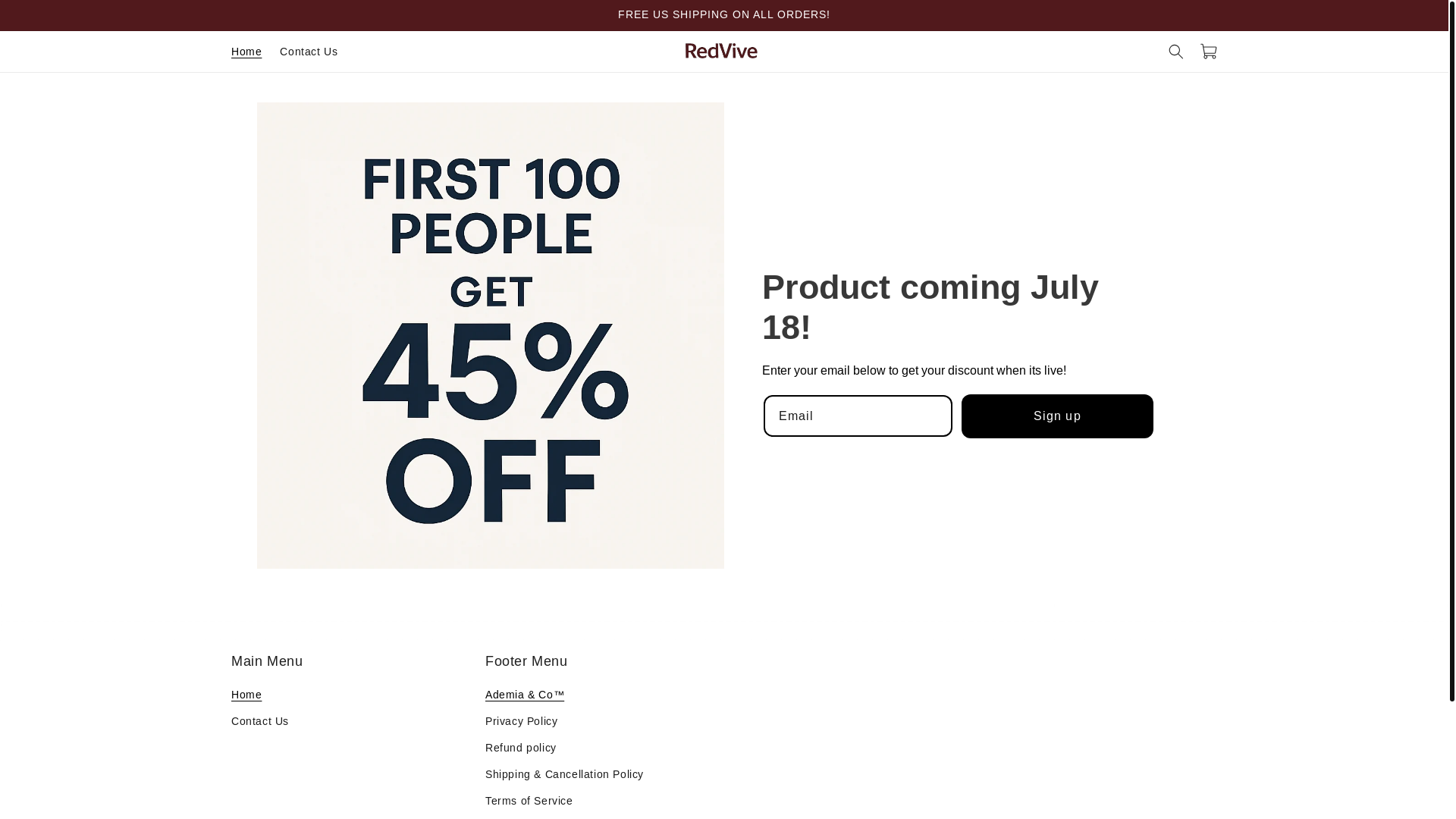 website screenshot of https://redviveco.com/