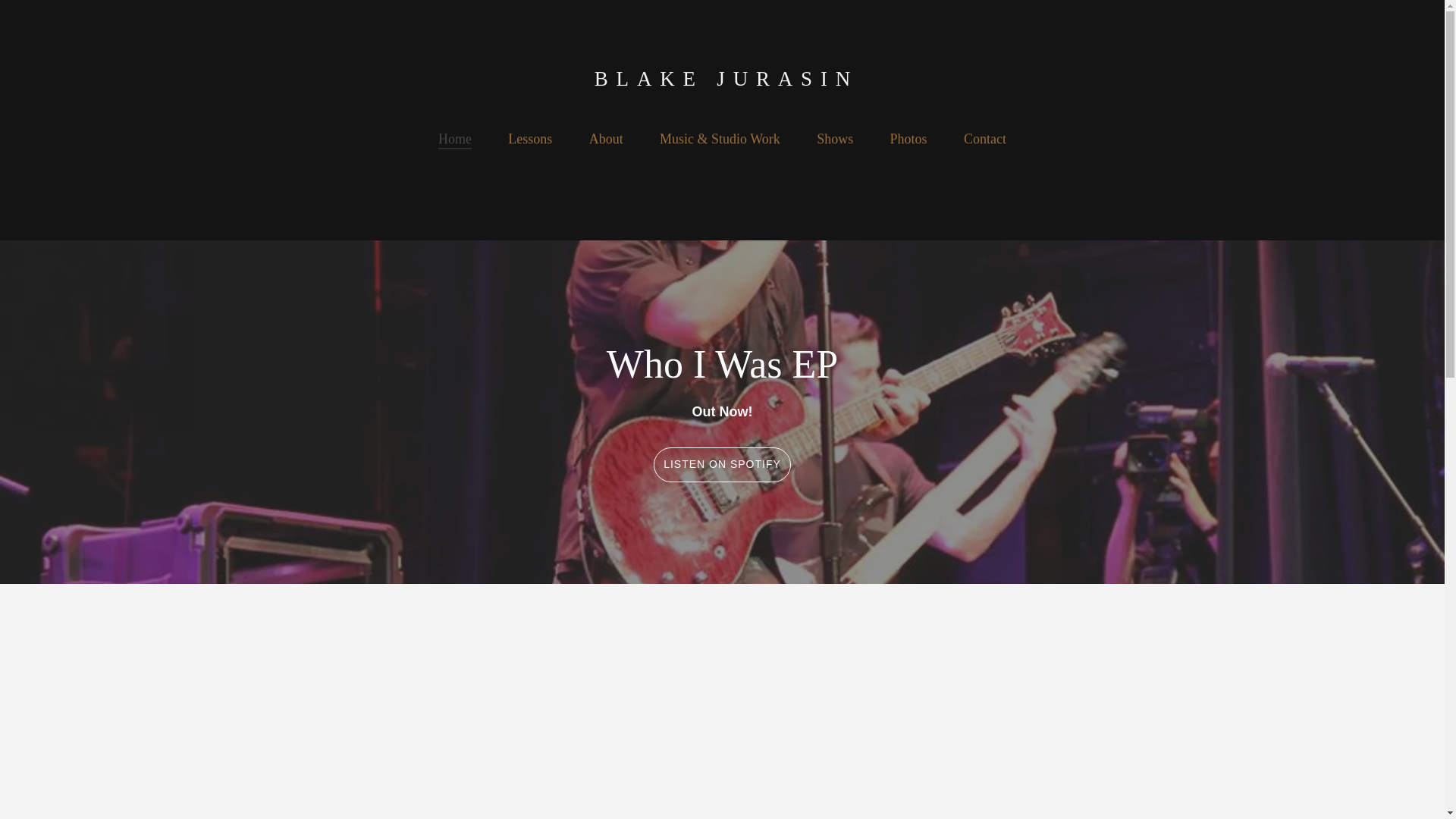 website screenshot of https://oldblakejurasin.com/